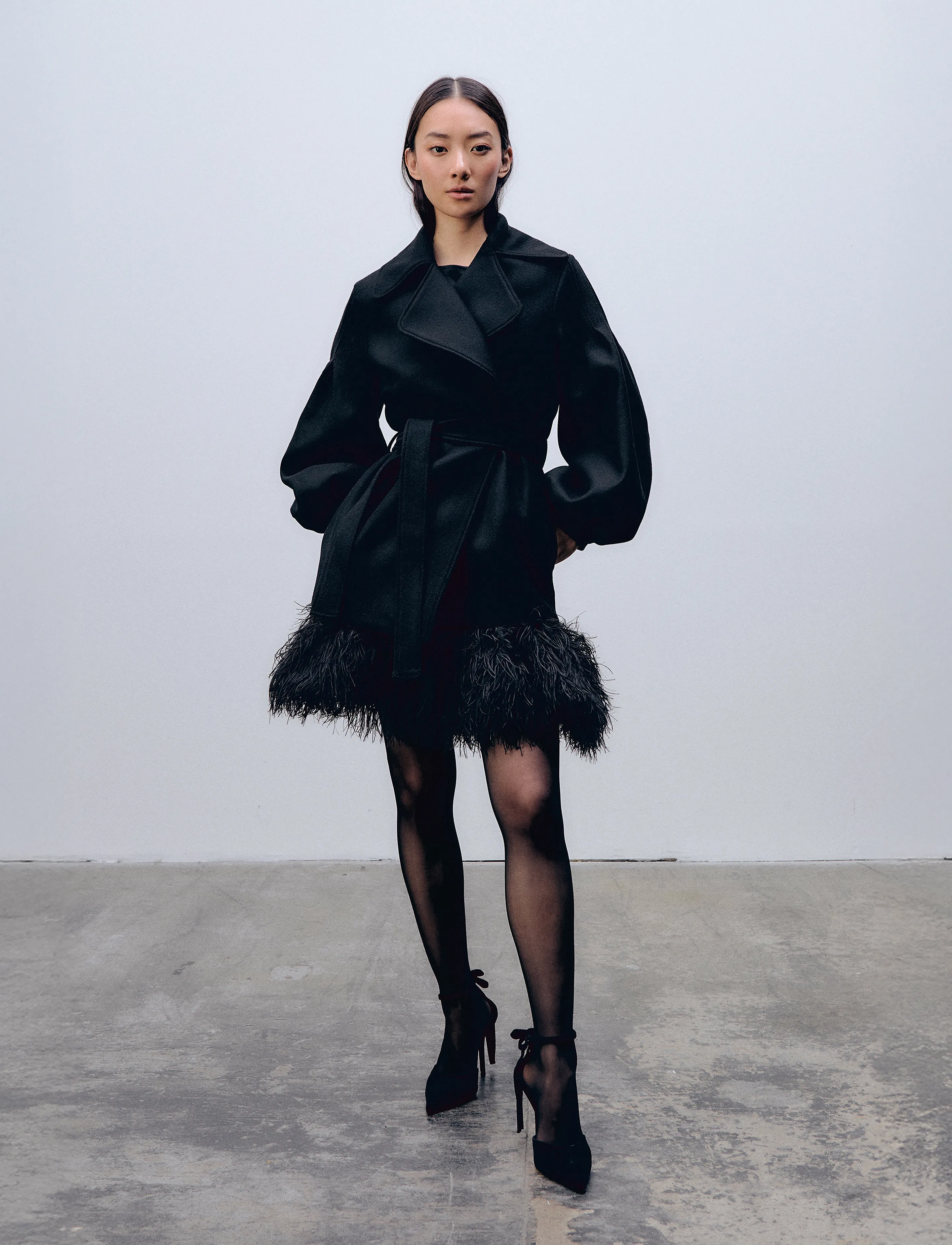 Ida Sjöstedt Vinnie Wool Jacket, 40, Black, Jakker > Uldjakker, Dame