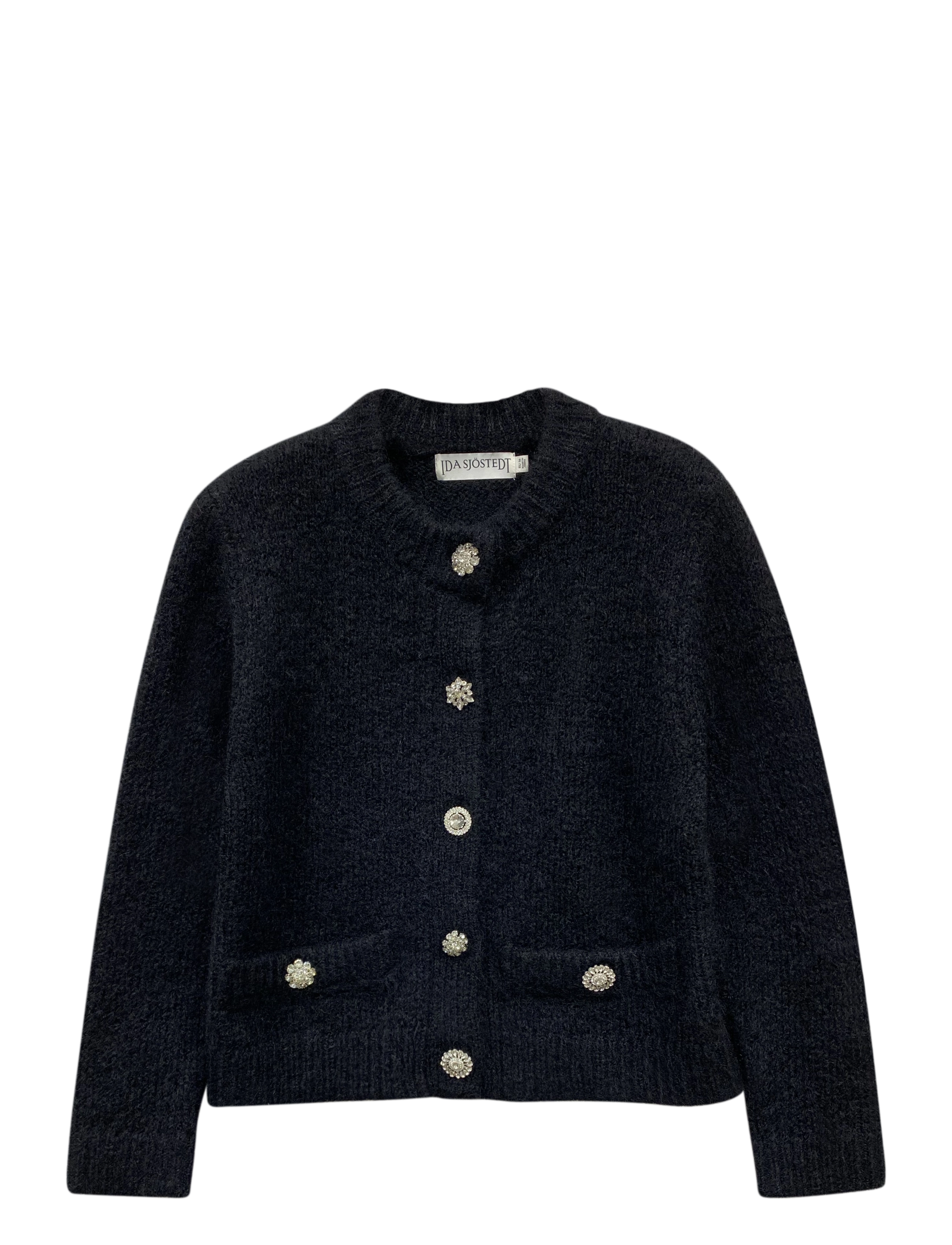 IDA SJÖSTEDT Kristin Cardigan Schwarz - 42 - Damen