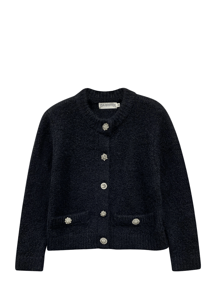 Ida Sjöstedt - KRISTIN CARDIGAN - cardigans - black - 1