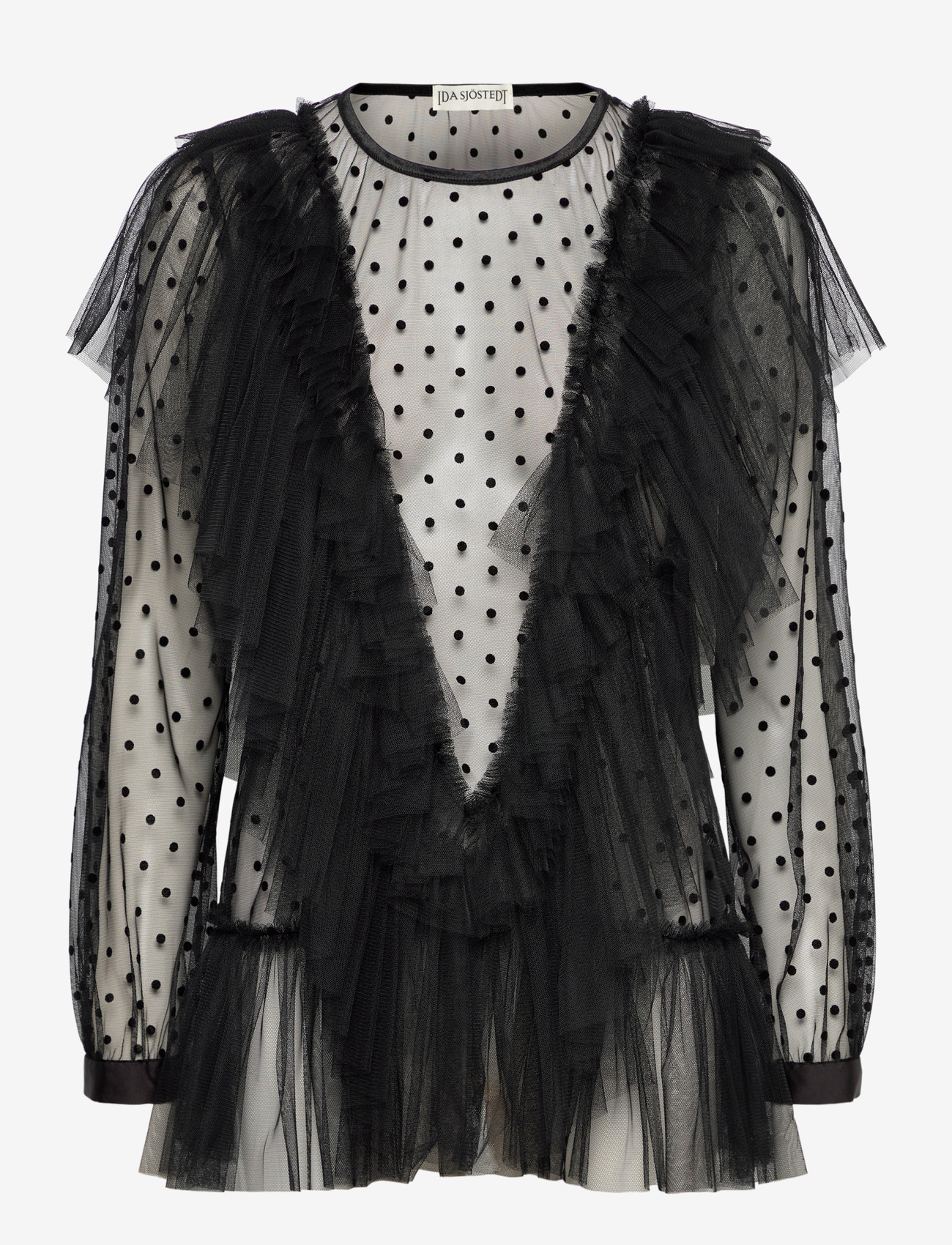 Ida Sjöstedt - ISTNATASHA TOP - særlige begivenheder - black dot - 1