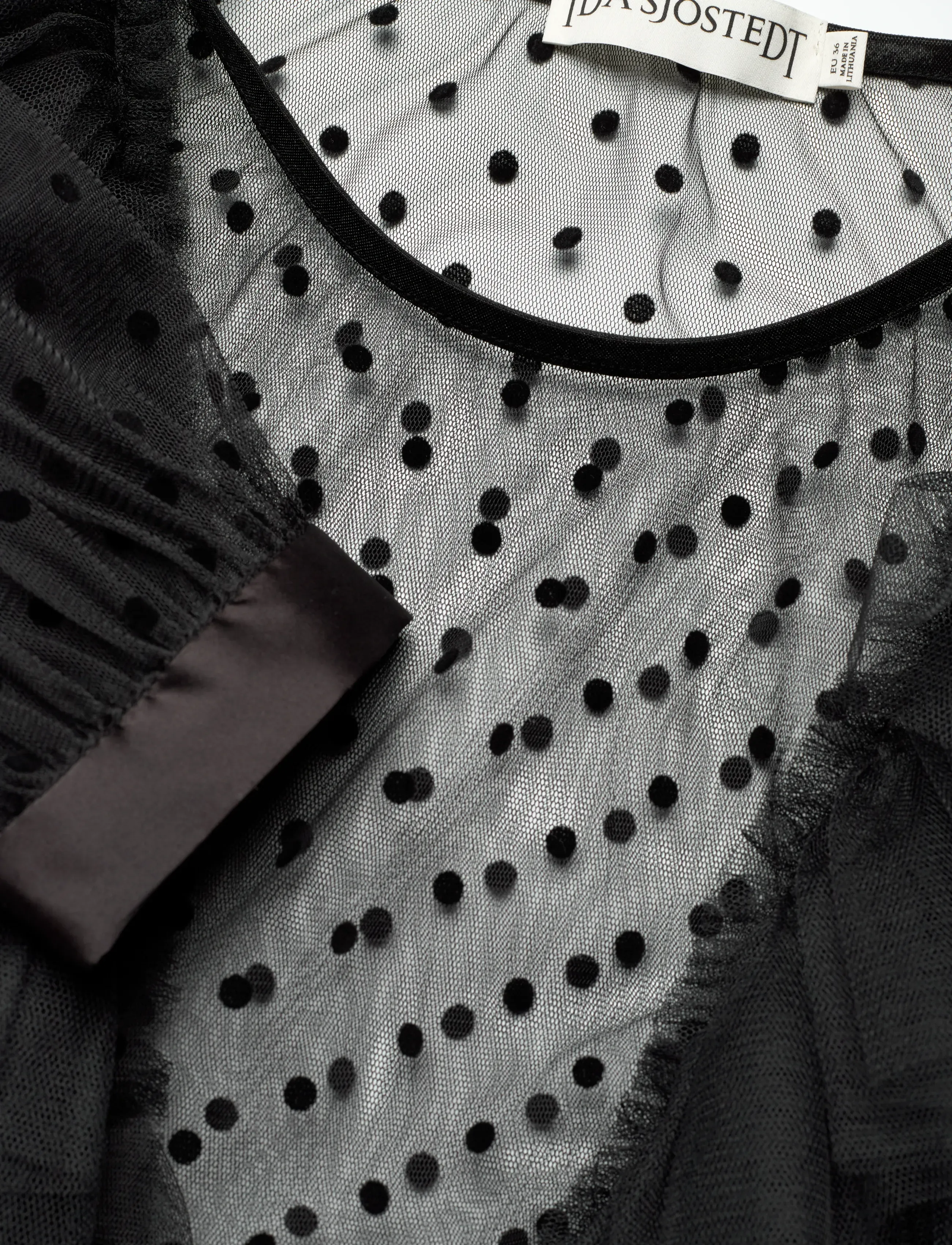 Ida Sjöstedt - ISTNATASHA TOP - special occasions - black dot - 3