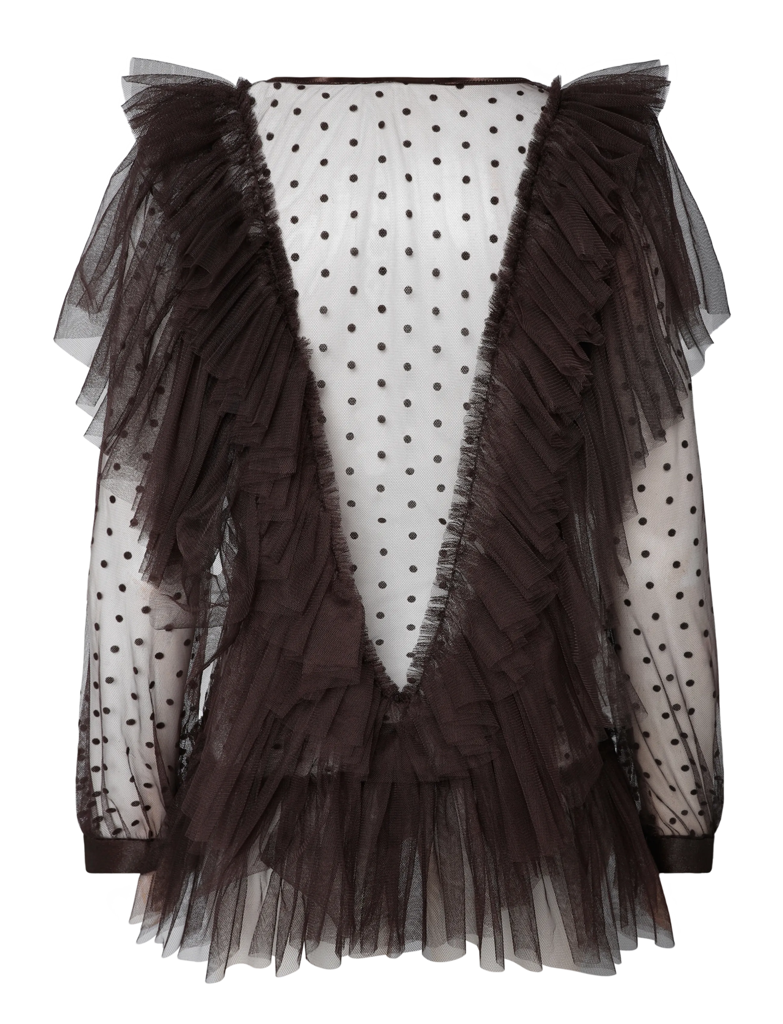 Ida Sjöstedt - NATASHA TOP - besondere anlässe - dark brown - 2