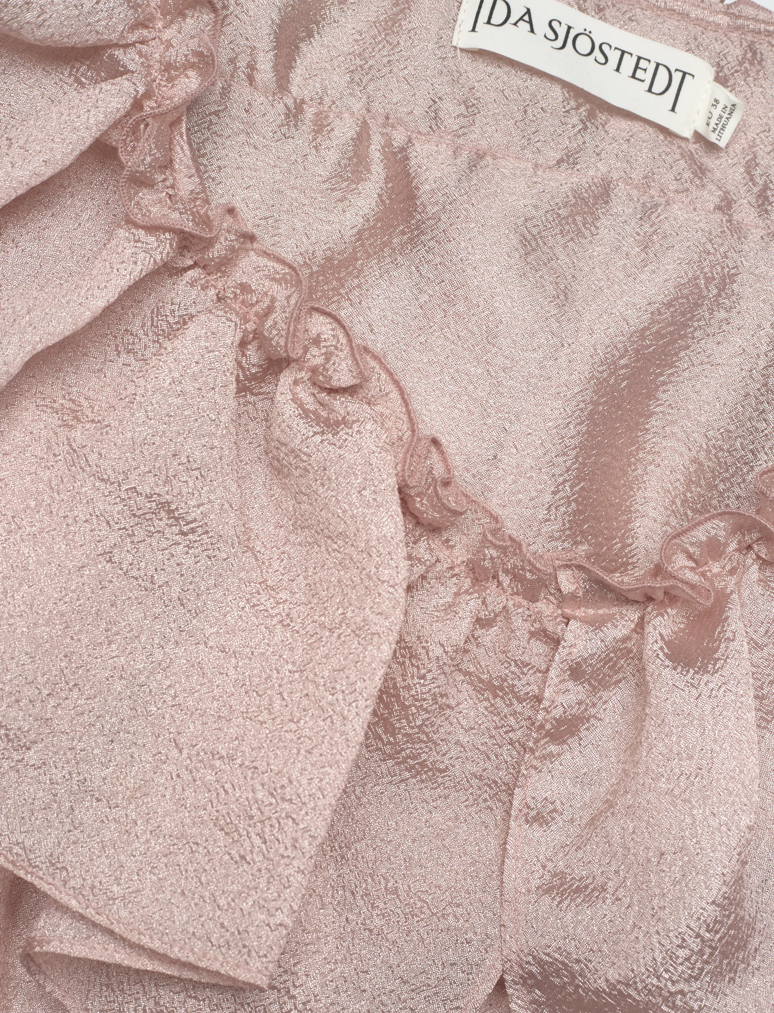 Ida Sjöstedt - EYRA TOP - short-sleeved blouses - mink - 3