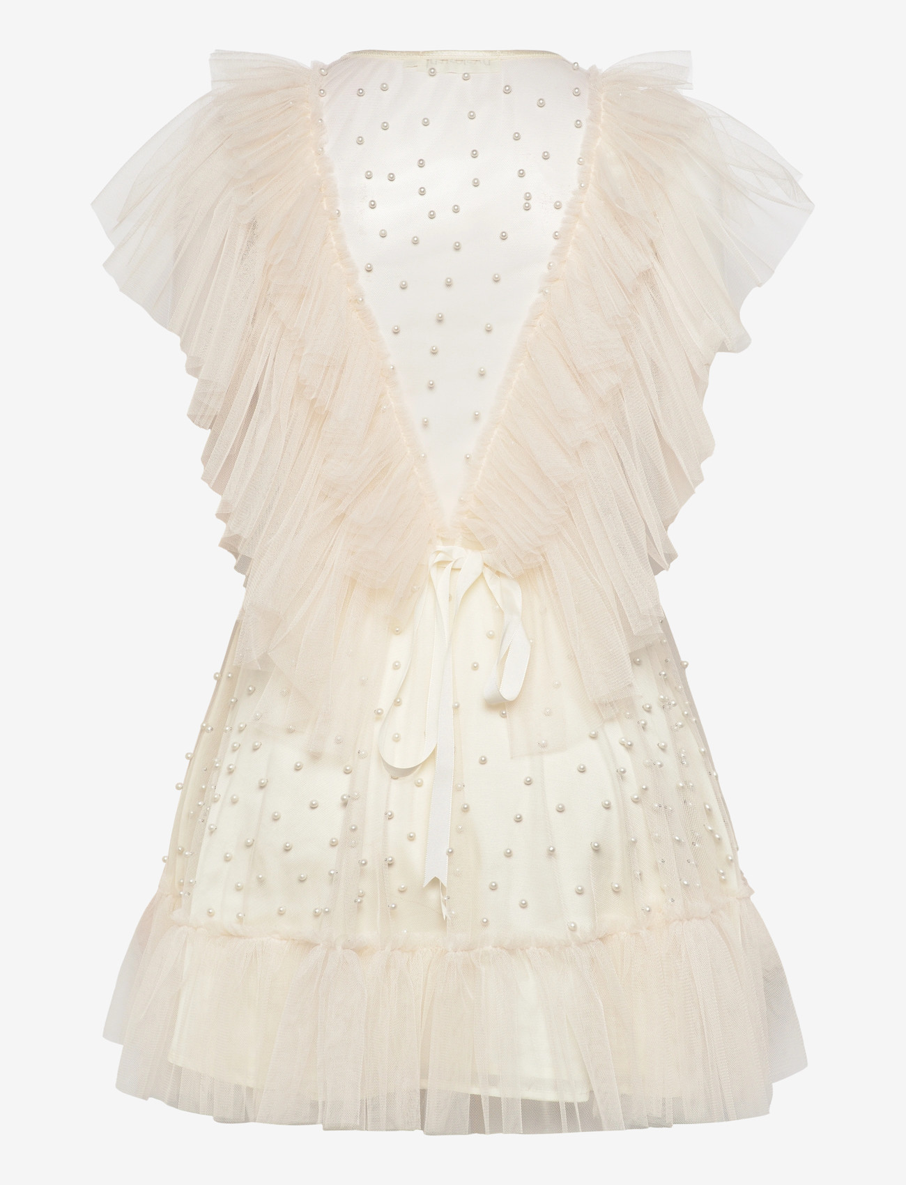 Ida Sjöstedt - NATHALIE BEAD DRESS - festklänningar - cream white - 2