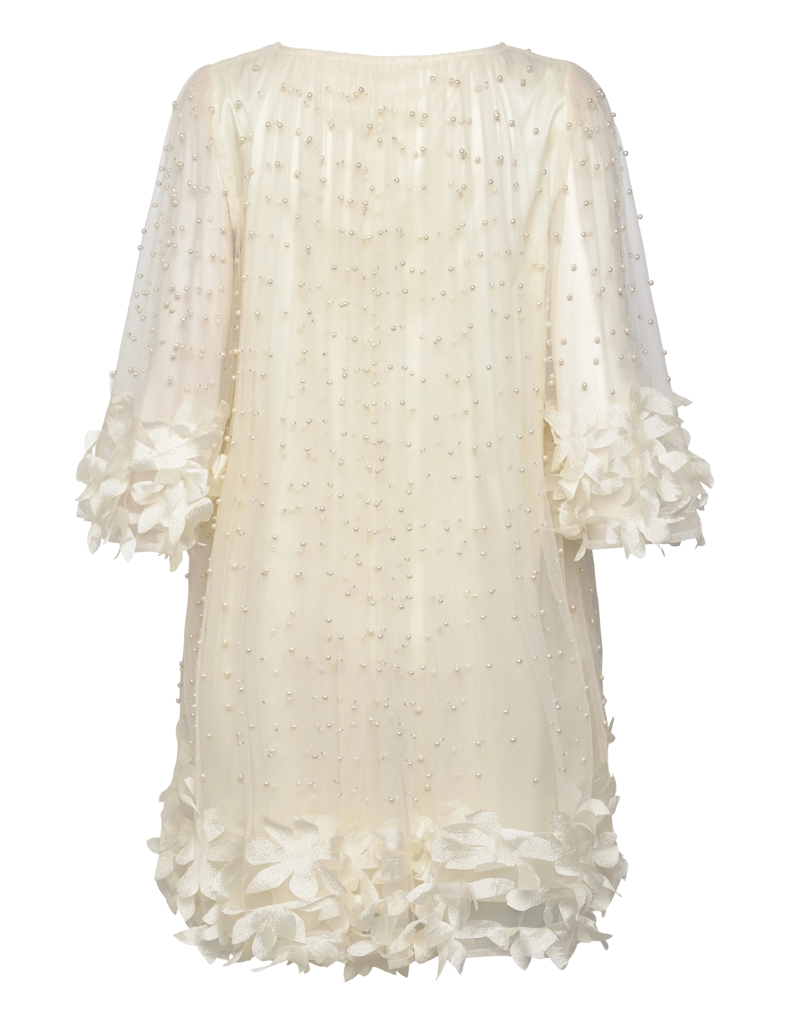 Ida Sjöstedt - RIVER BEAD DRESS - cocktail dresses - cream white - 2