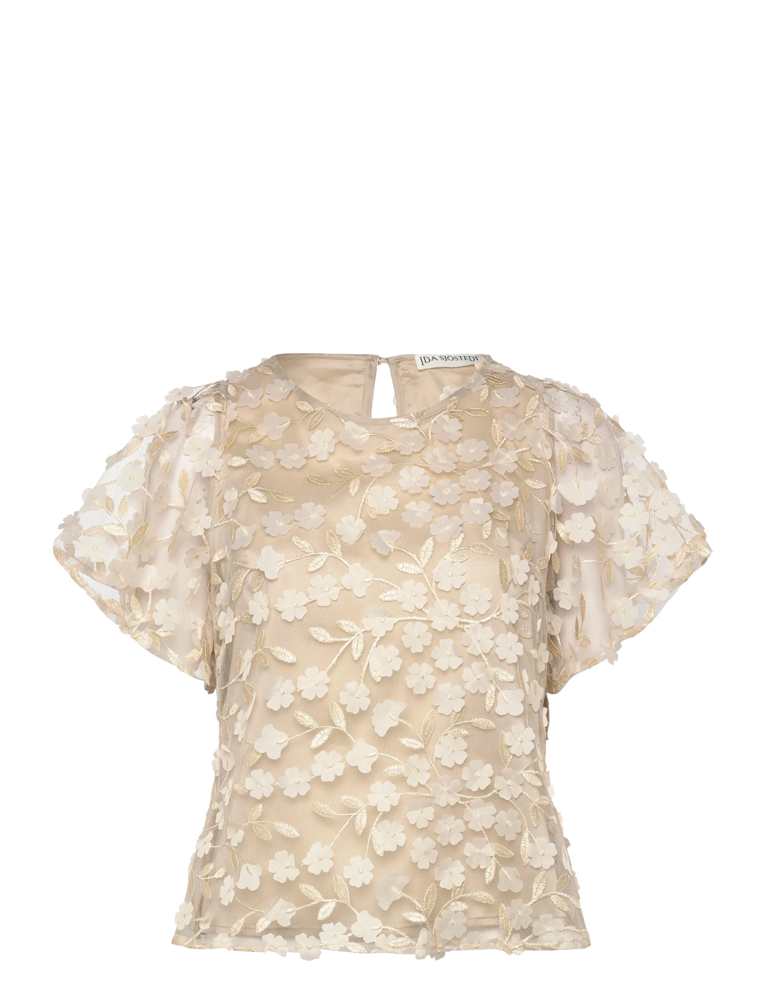 IDA SJÖSTEDT Istlilja Oberteil Beige - 36 - Damen