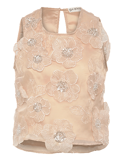 Ida Sjöstedt ISTSARAH TOP - T-shirts & Tops - SOFT PEACH / coral