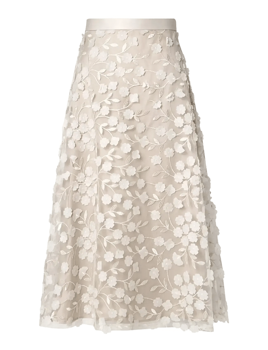Ida Sjöstedt - ISTRAVEN SKIRT - midi-röcke - greige - 1
