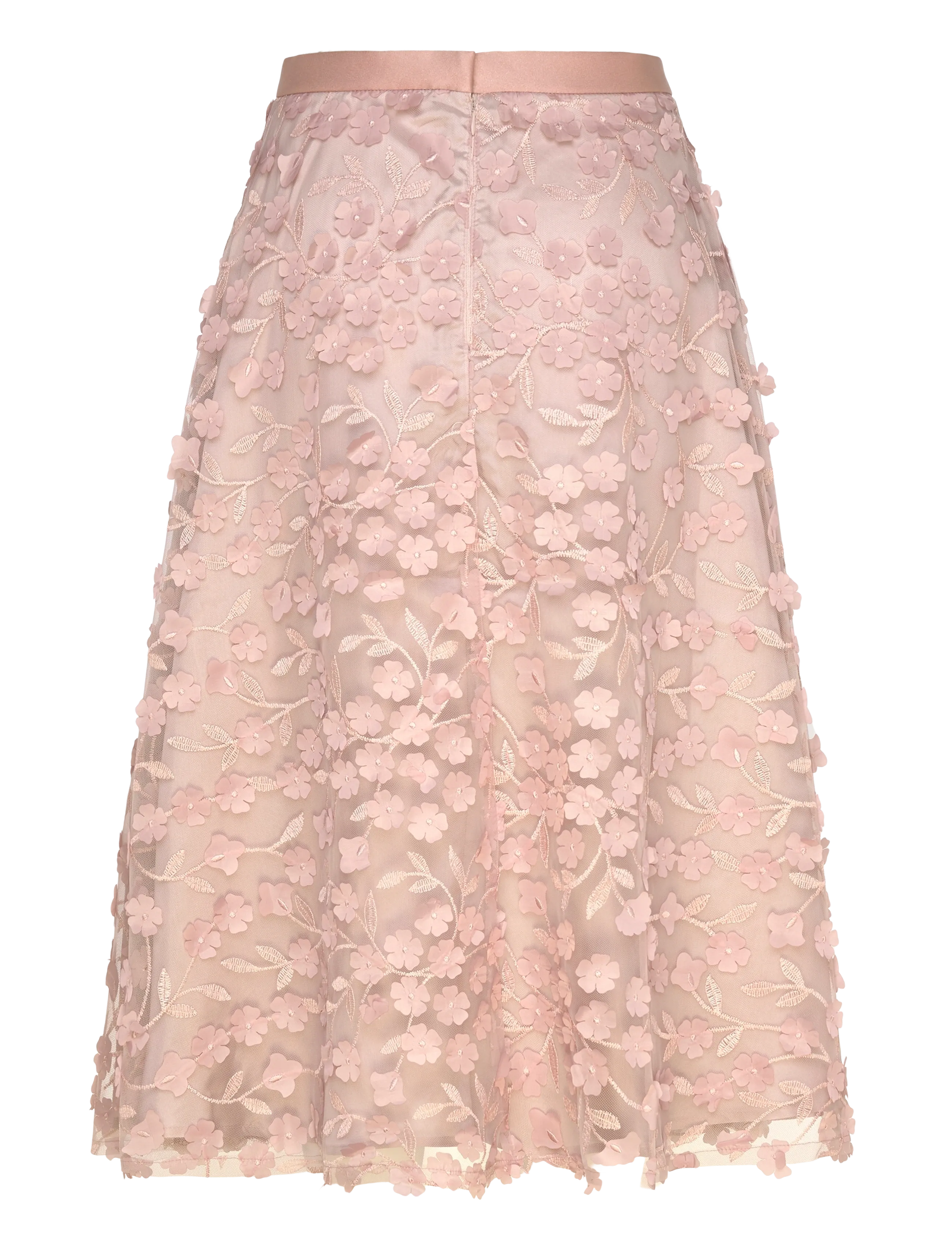 Ida Sjöstedt - ISTRAVEN SKIRT - midiseelikud - pale mink - 2