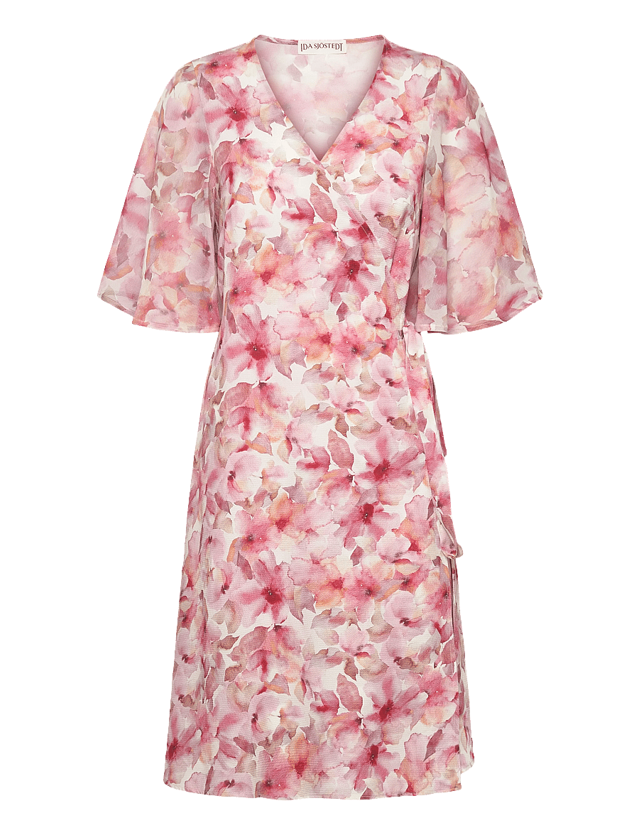 Ida Sjöstedt - PALMER DRESS - coral florals - 0