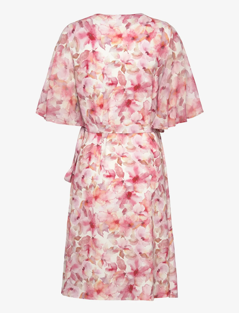Ida Sjöstedt - PALMER DRESS - wikkeljurken - coral florals - 1