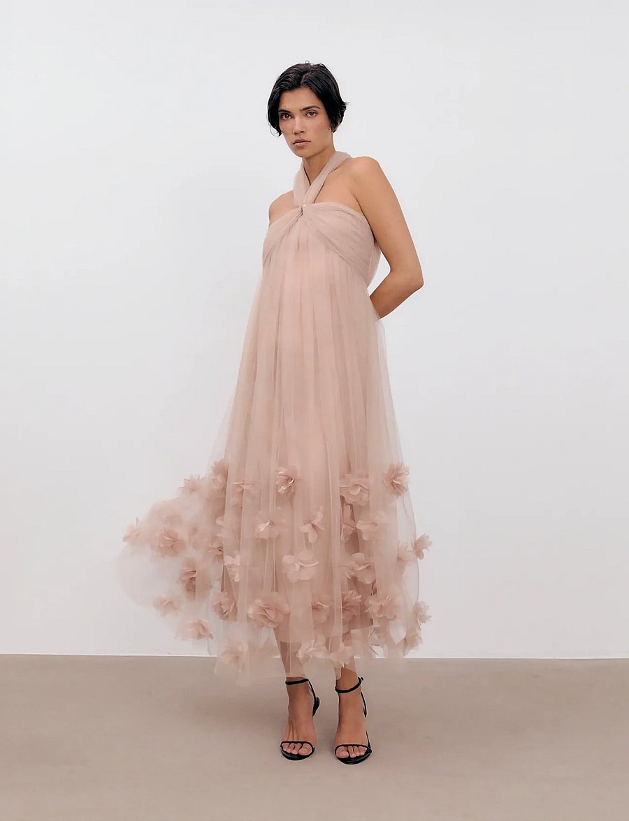 Ida Sjöstedt - VALERIE DRESS - abendkleider - pale mink - 0