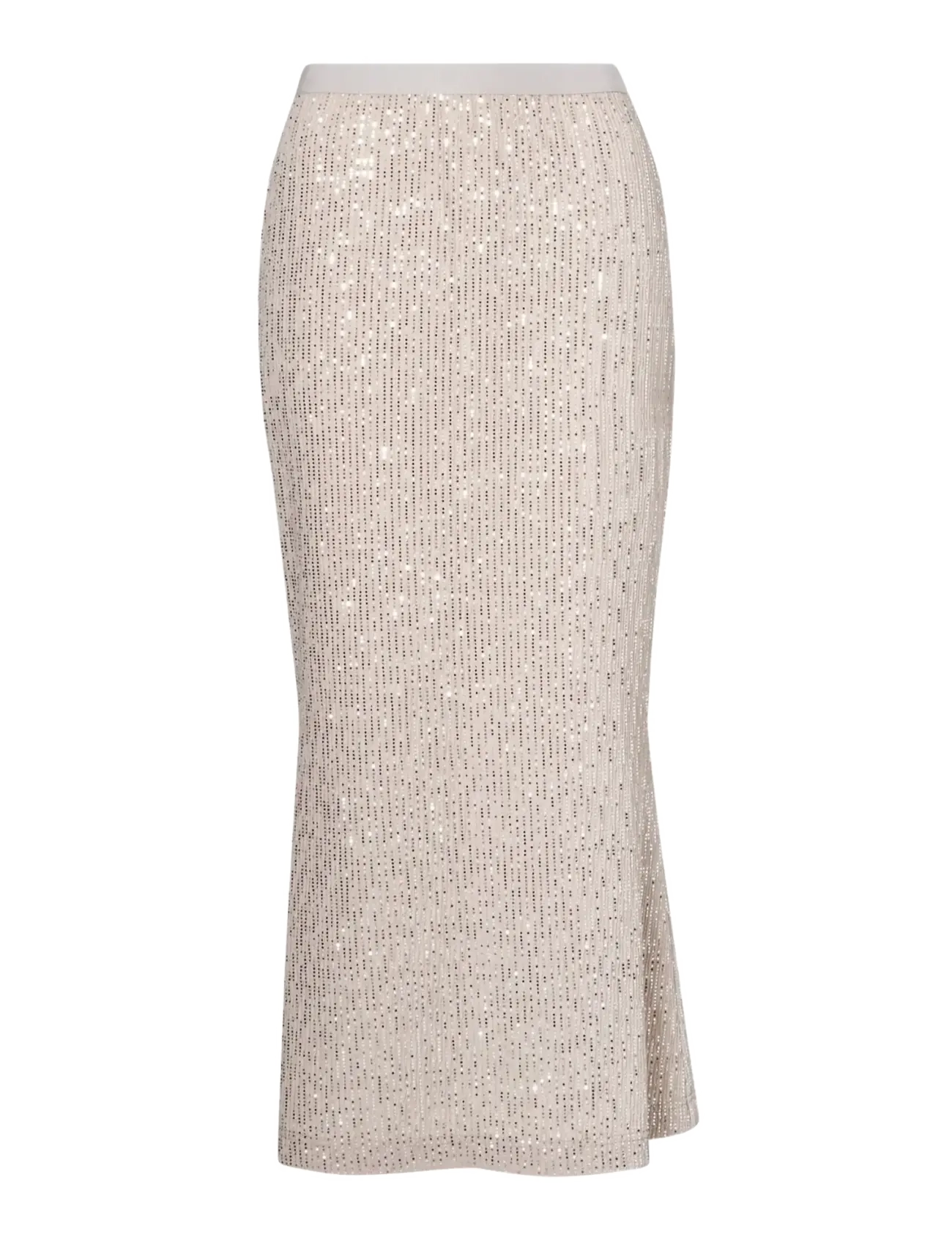 Ida Sjöstedt ARIANA SKIRT - Röcke - GREIGE SILVER / silver