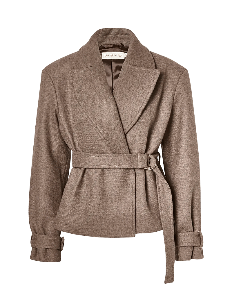 Ida Sjöstedt - ADDISON JACKET - jakid ja mantlid - light brown - 1