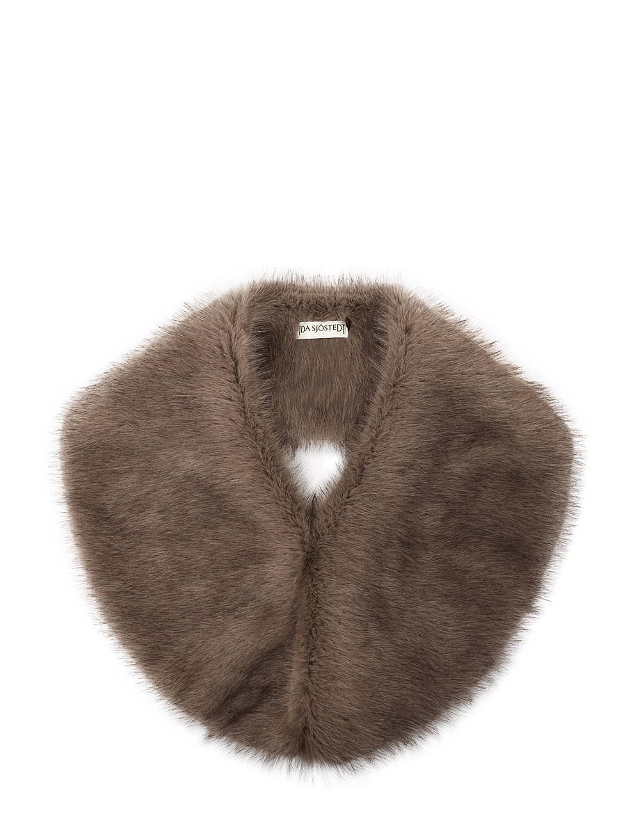 Ida Sjöstedt - LUCKY FUR COLLAR - halsvärmare - light brown - 1