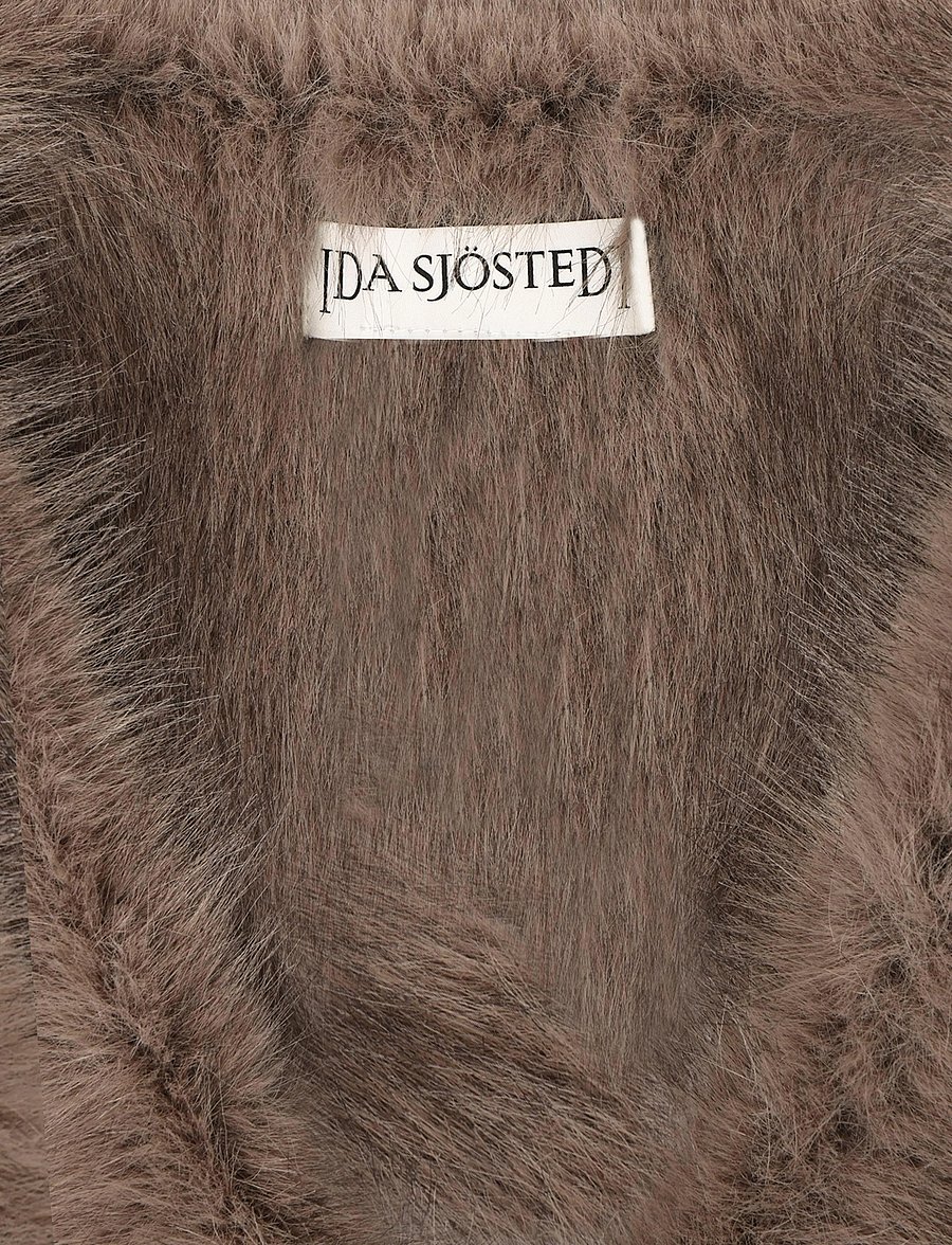 Ida Sjöstedt - LUCKY FUR COLLAR - halsvärmare - light brown - 3
