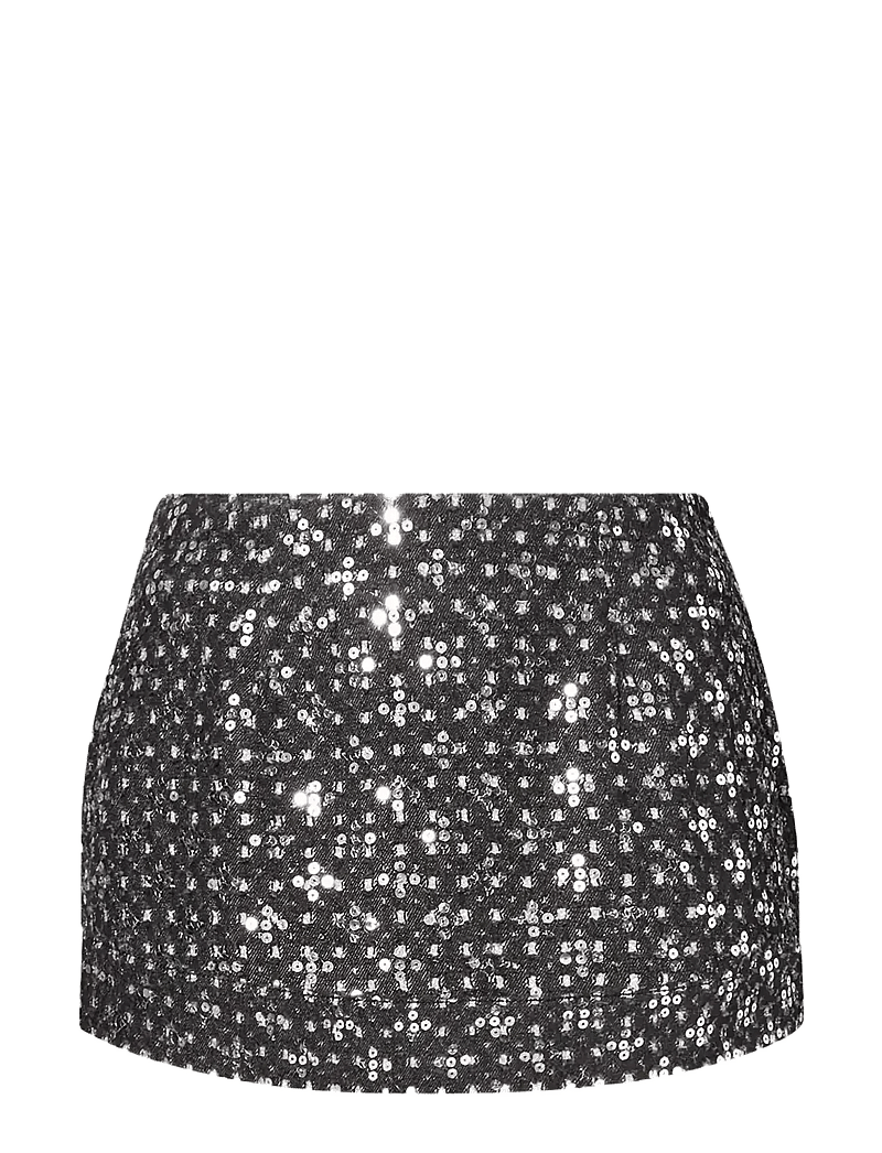 Ida Sjöstedt - CAMILLA SKIRT - kurze röcke - washed black - 1