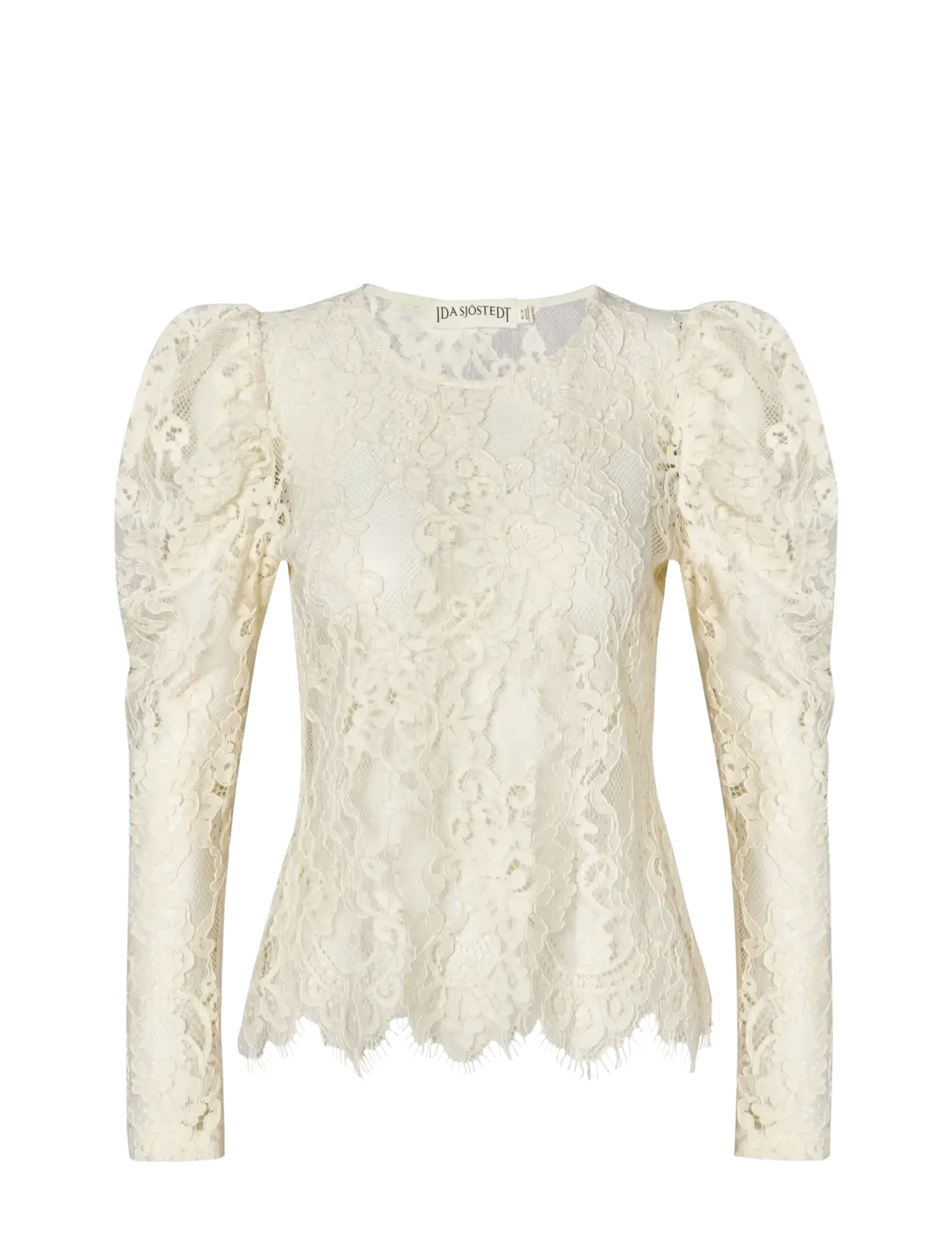 IDA SJÖSTEDT Maxine Oberteil Cream - 36 - Damen