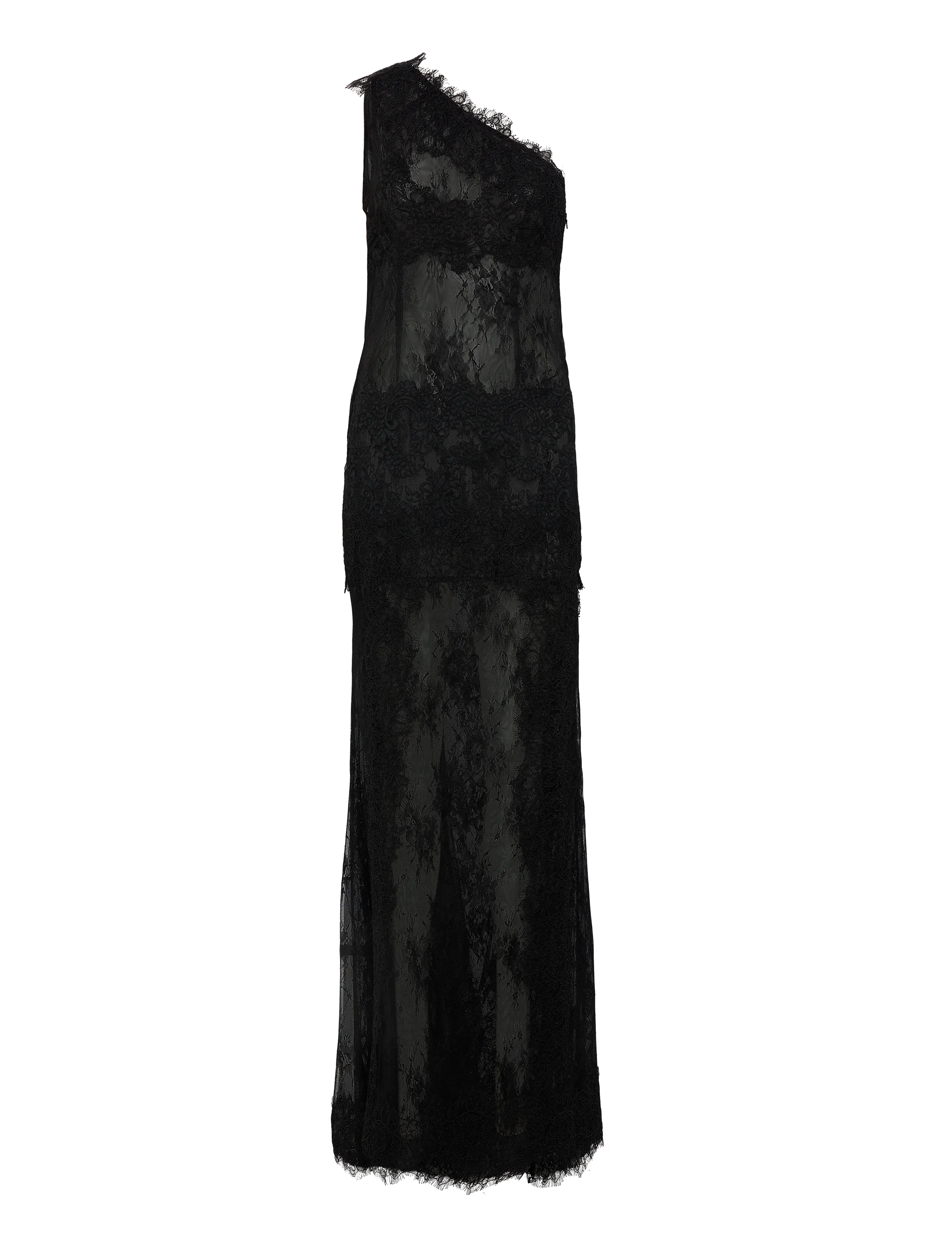Ida Sjöstedt ISTALYSSA GOWN - Blondekjoler - BLACK / black
