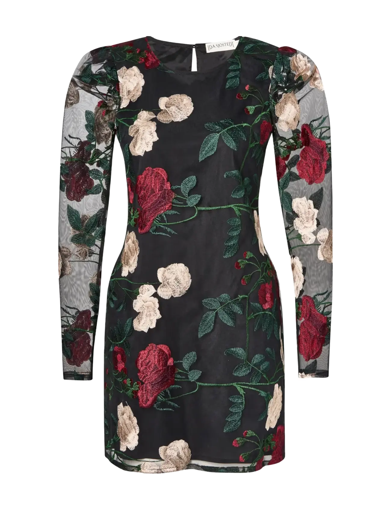 Ida Sjöstedt KAIA DRESS - Ida Sjöstedt - BLACK FLORAL / black