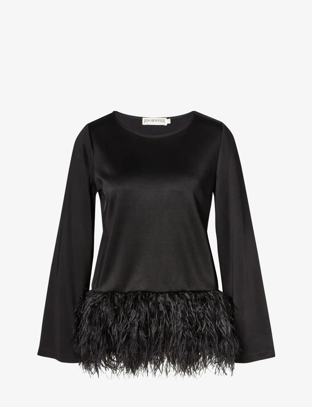 Ida Sjöstedt - BEATRICE TOP - langærmede bluser - black - 1