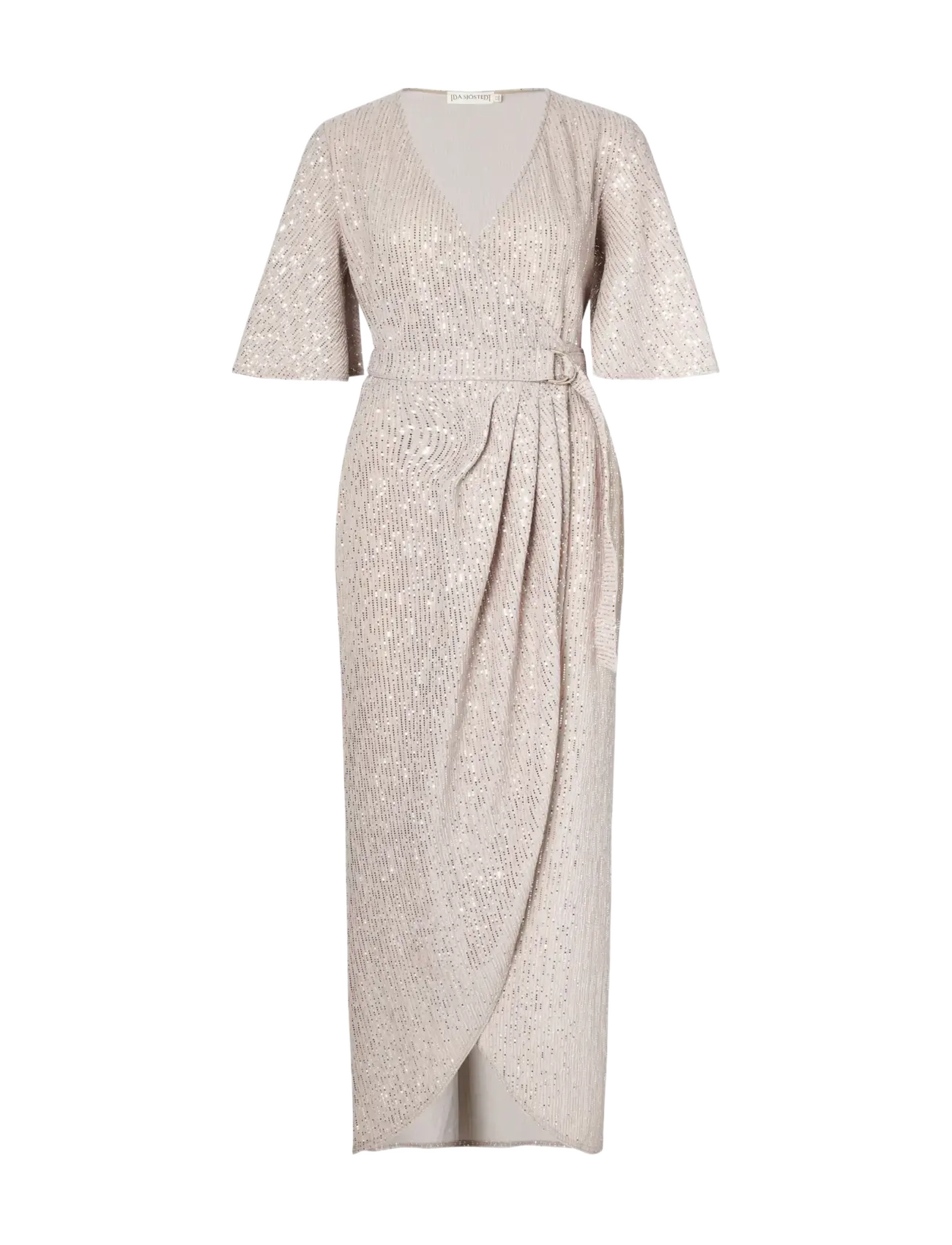 IDA SJÖSTEDT Carly Kleid Beige - 40 - Damen