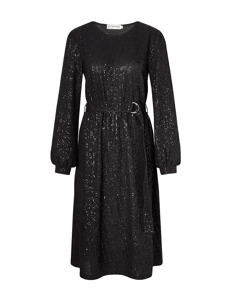 Ida Sjöstedt - GIA DRESS - festkjoler - black shimmer - 1