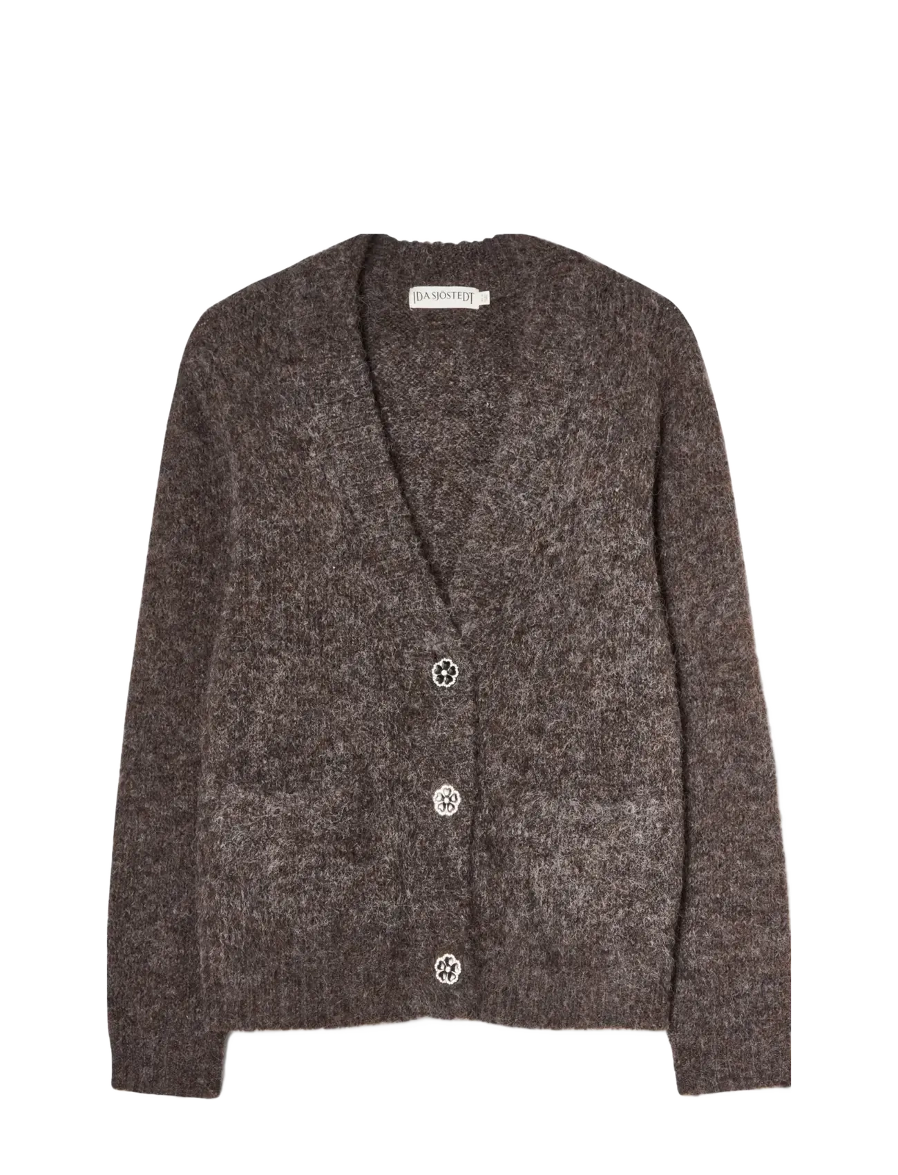 CHARLOTTE CARDIGAN - BROWN