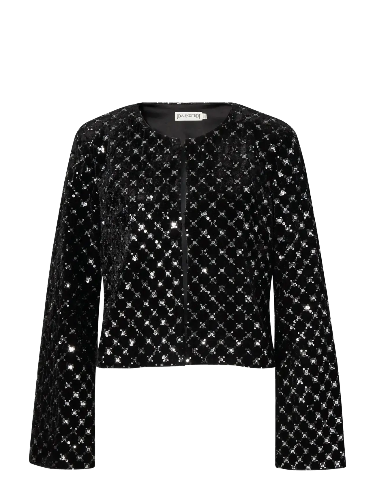 Ida Sjöstedt TABITHA JACKET - Korte blazere - BLACK GLIMMER / black
