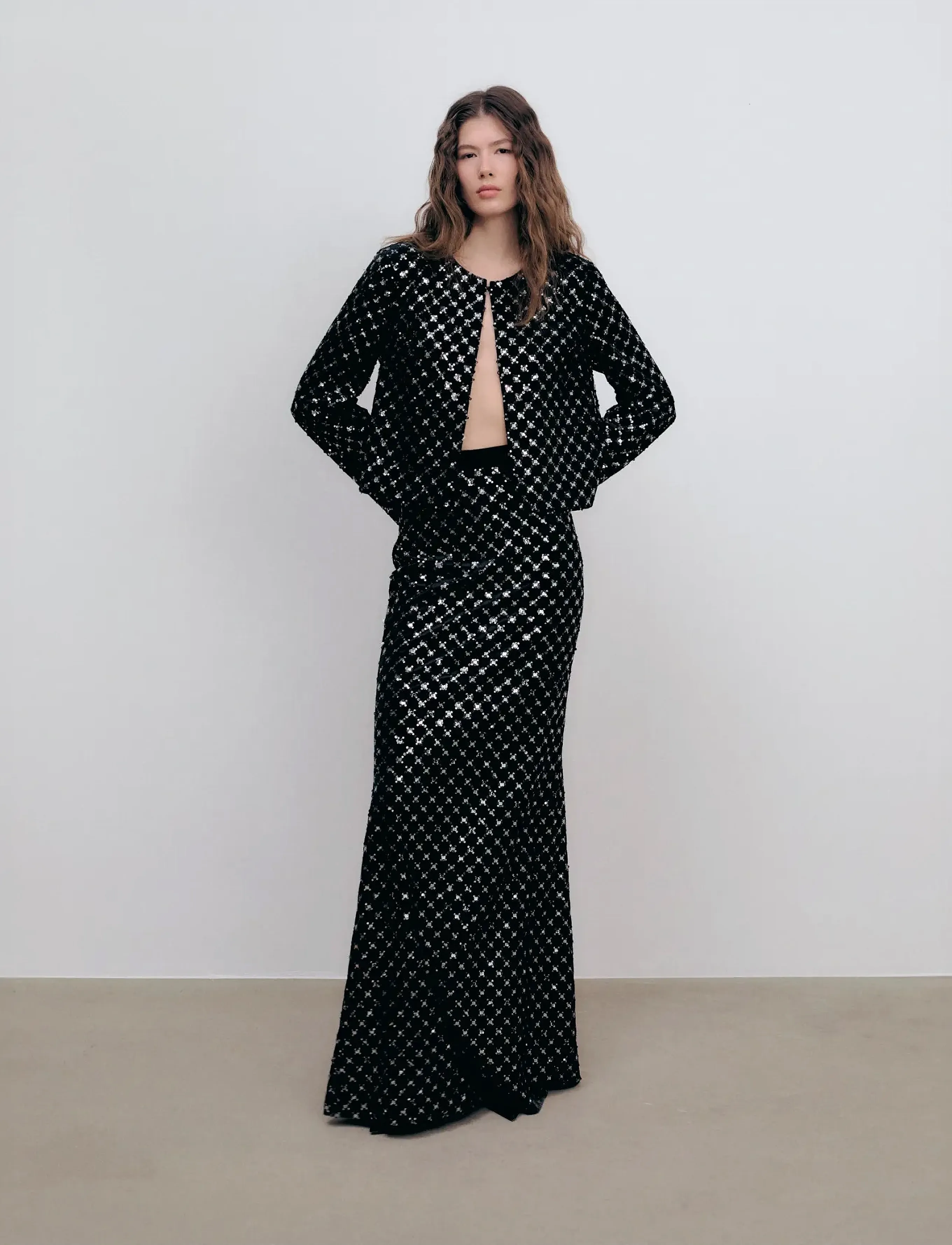 Ida Sjöstedt TABITHA JACKET - Inspiration - BLACK GLIMMER / black