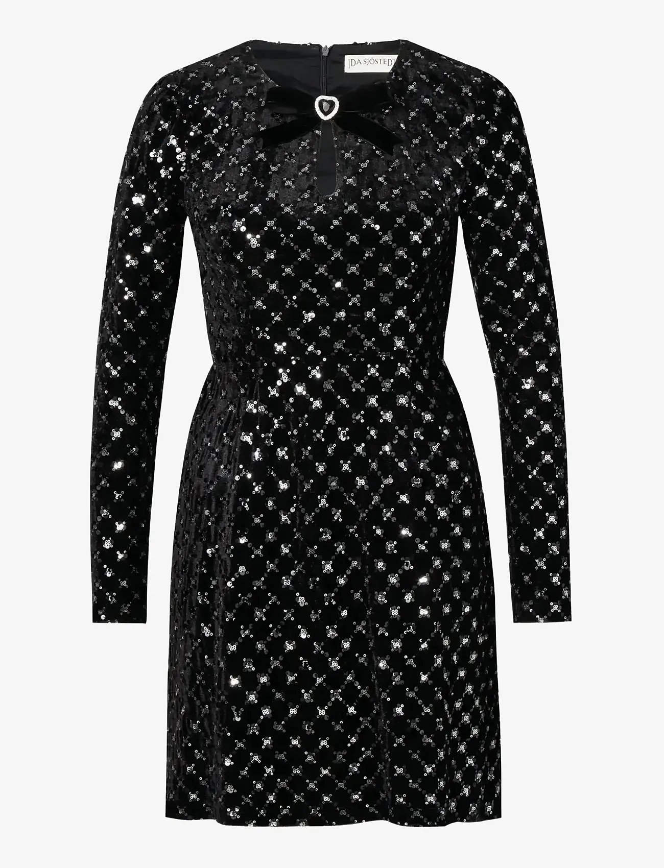 Ida Sjöstedt - SADIE DRESS - cocktailkjoler - black glimmer - 1