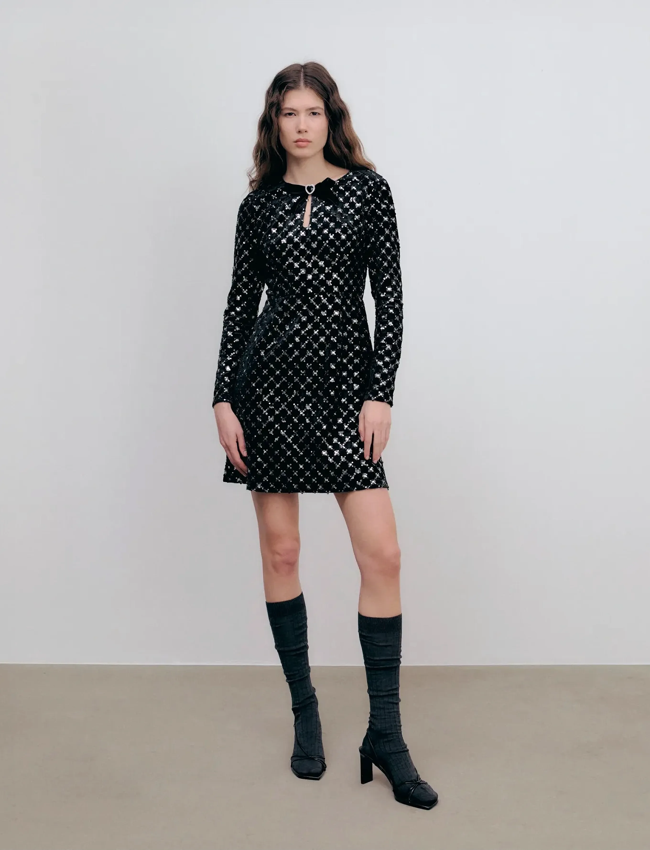 Ida Sjöstedt Sadie Dress, 36, Black, Kjoler > Kort Kjole, Dame
