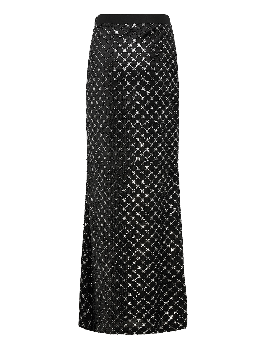 Ida Sjöstedt - ISTXENIA SKIRT - paillet nederdele - black glimmer - 2