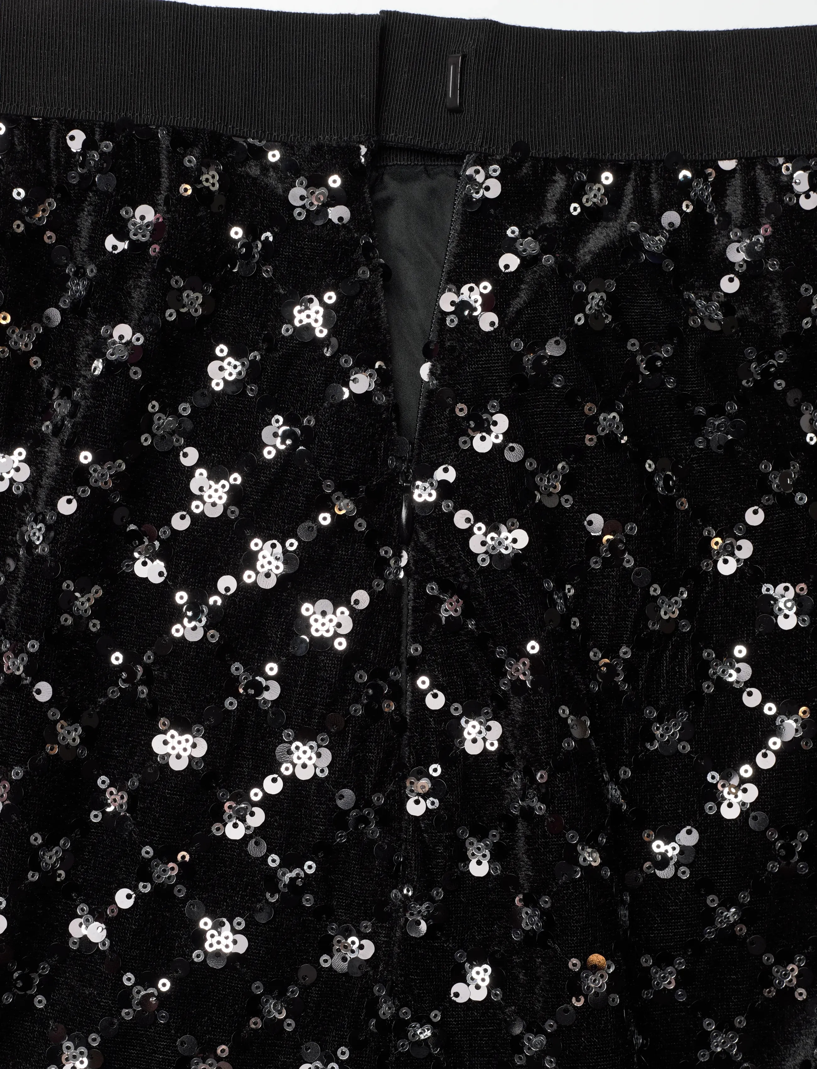 Ida Sjöstedt - ISTXENIA SKIRT - pailletten-röcke - black glimmer - 3