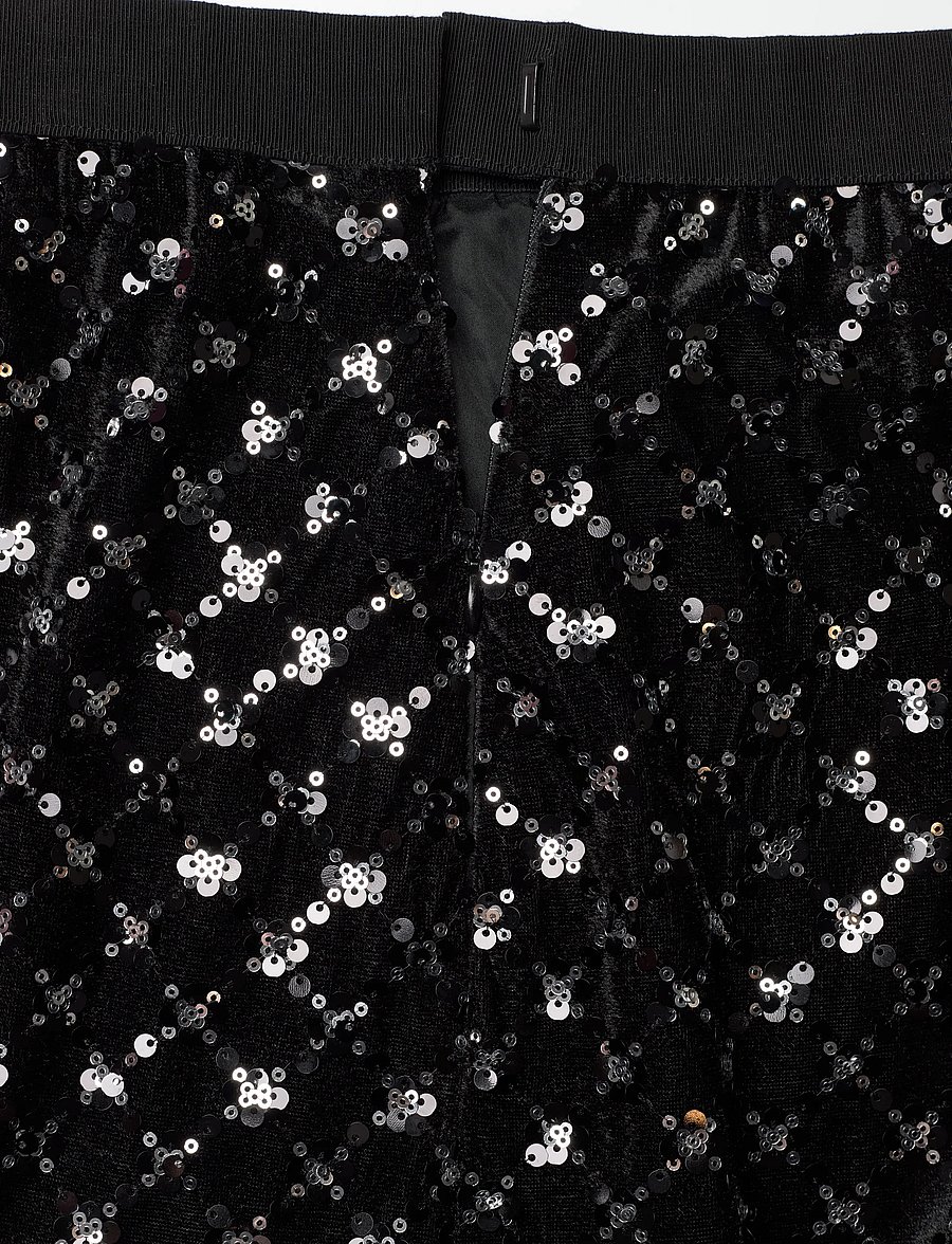 Ida Sjöstedt - ISTXENIA SKIRT - paillet nederdele - black glimmer - 3