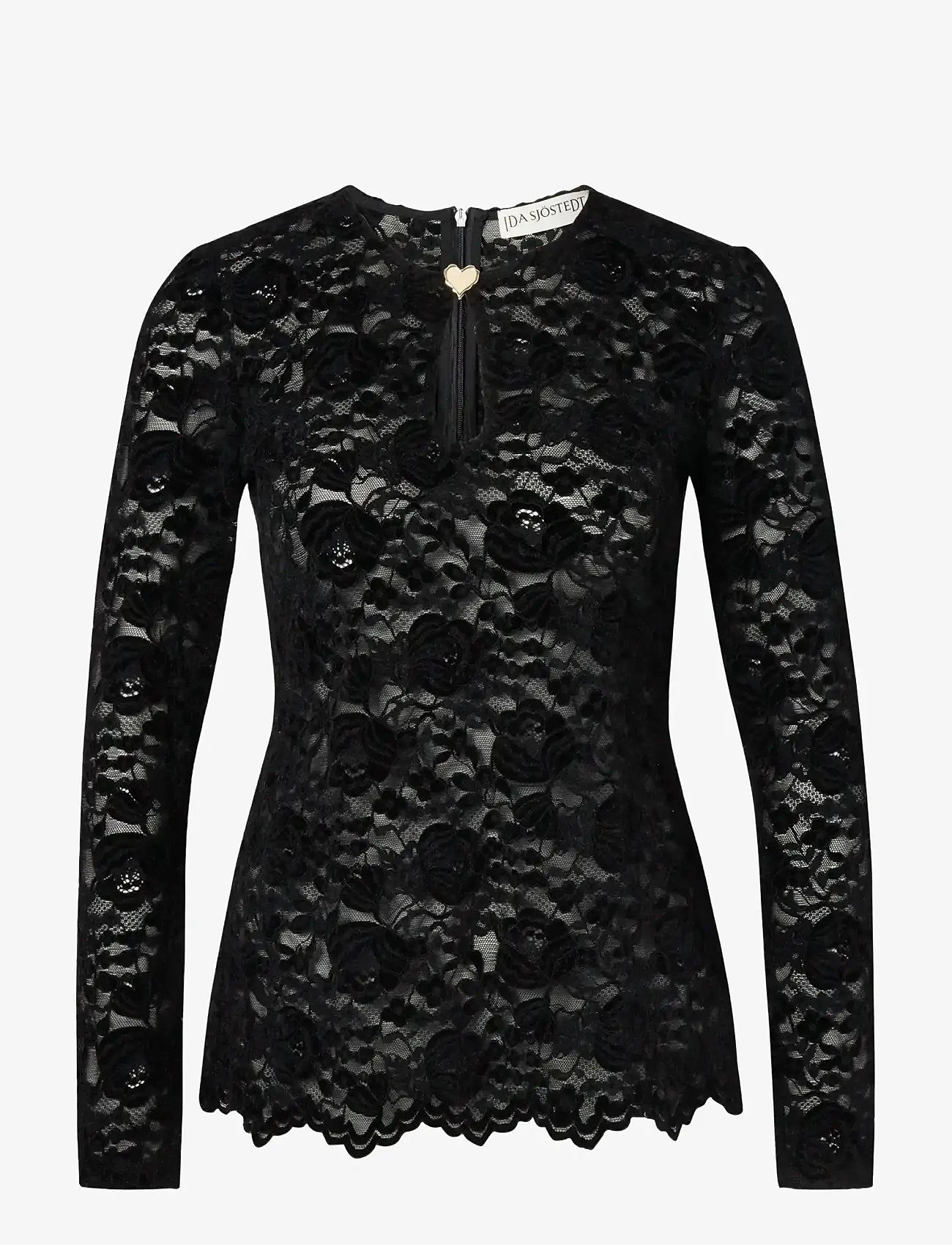 Ida Sjöstedt - TASHA TOP - langærmede bluser - black - 1