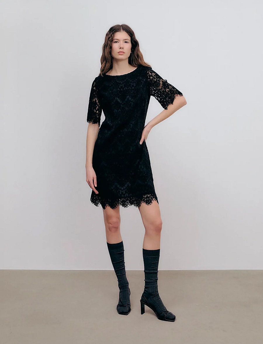 Ida Sjöstedt - ISTCARLYLE DRESS - kokteilkjólar - black - 0