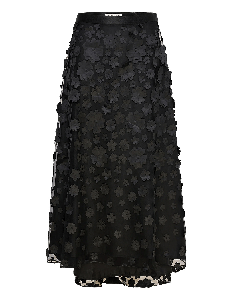 Ida Sjöstedt - CARRIE SKIRT - maxikjolar - black - 1