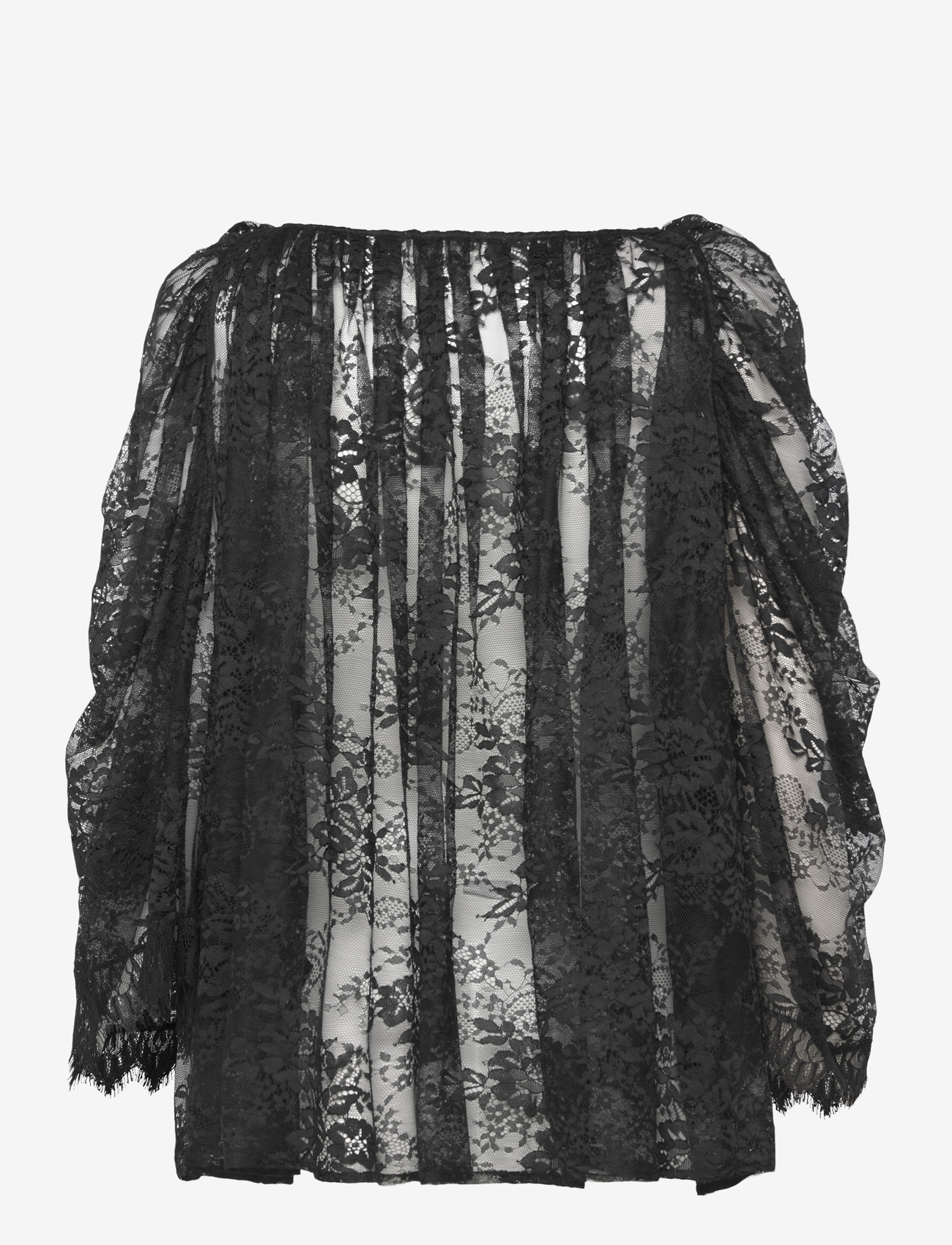Ida Sjöstedt - ISTGRACE TOP - long sleeved blouses - black - 2
