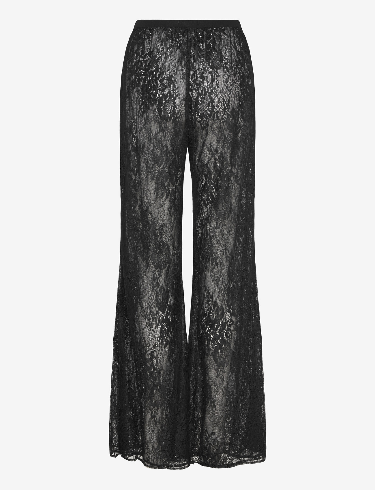 Ida Sjöstedt - ISTVICTORIA TROUSERS - bukser med brede ben - black - 2