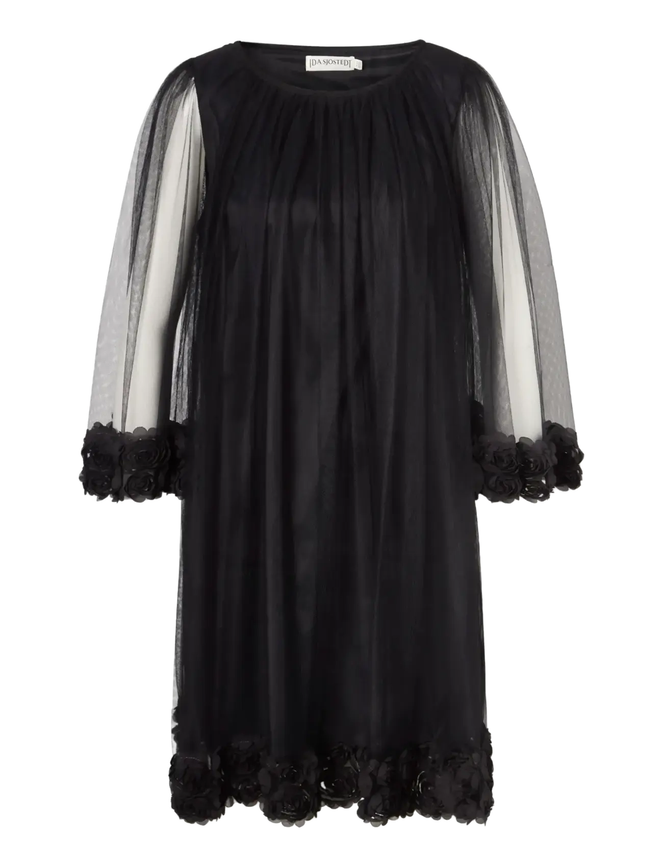 RIVER ROSE DRESS - BLACK