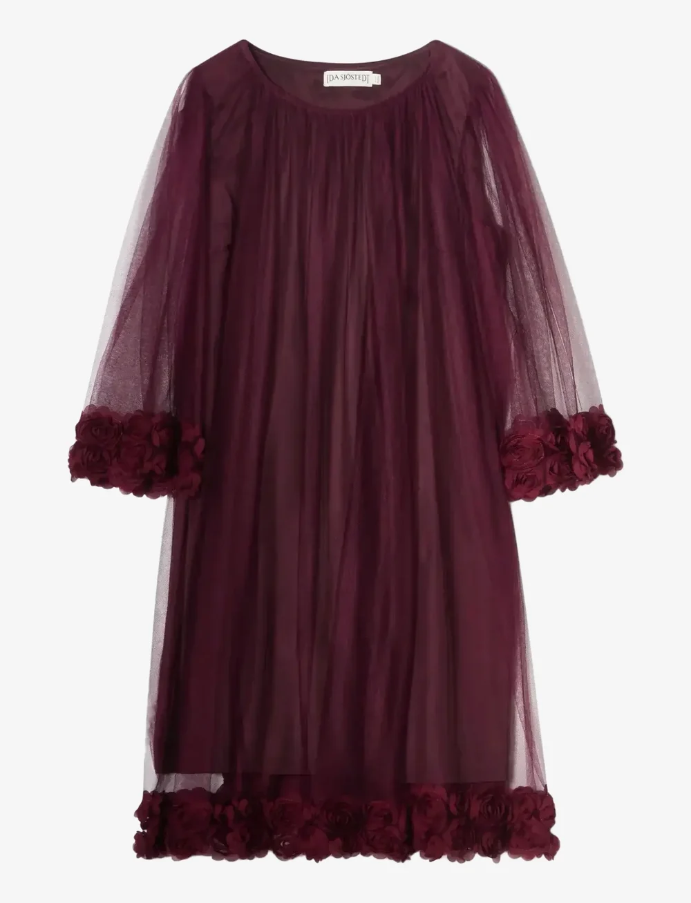 Ida Sjöstedt - RIVER ROSE DRESS - Õhtukleidid - burgundy - 1