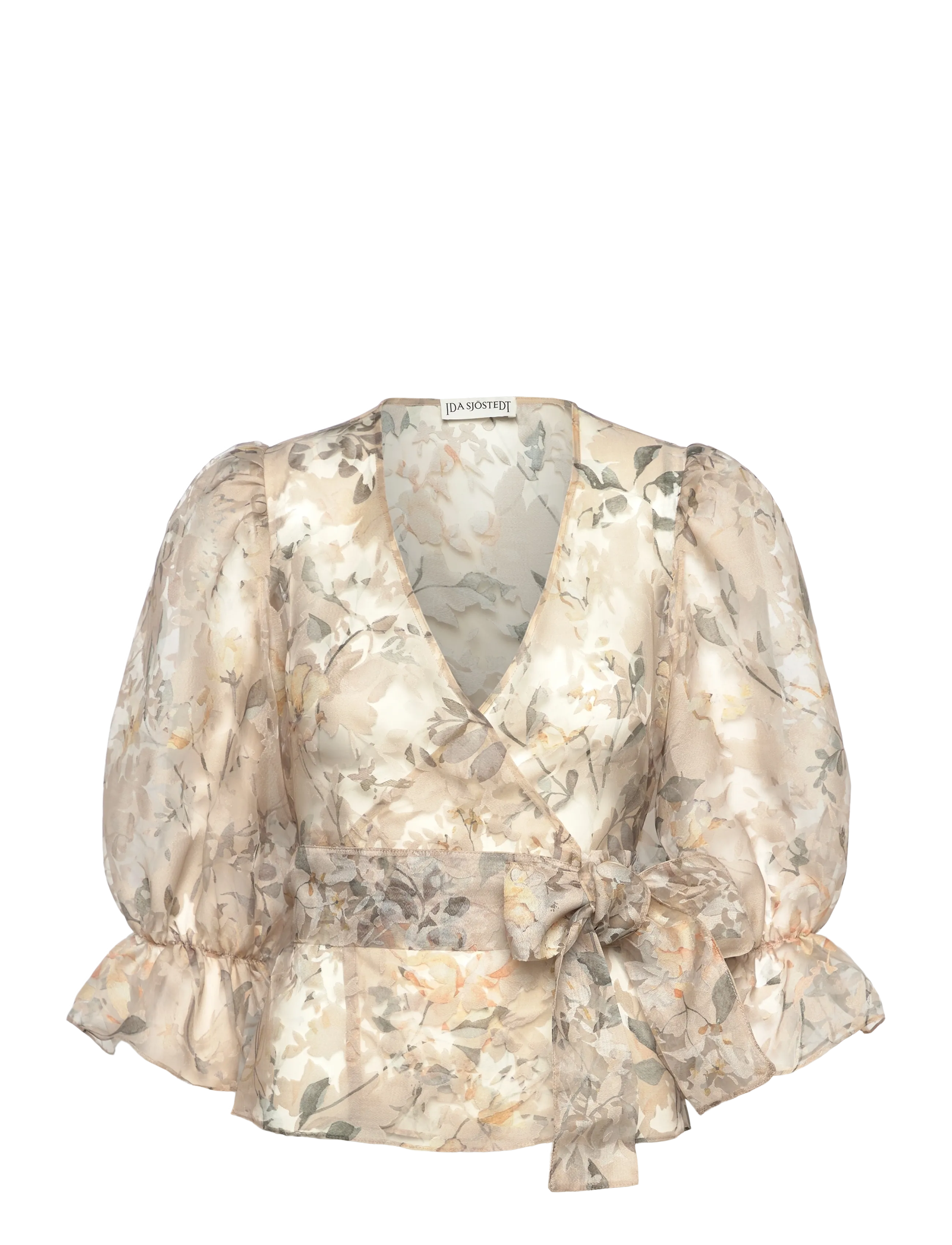 IDA SJÖSTEDT Beth Bluse Cream - 38 - Damen