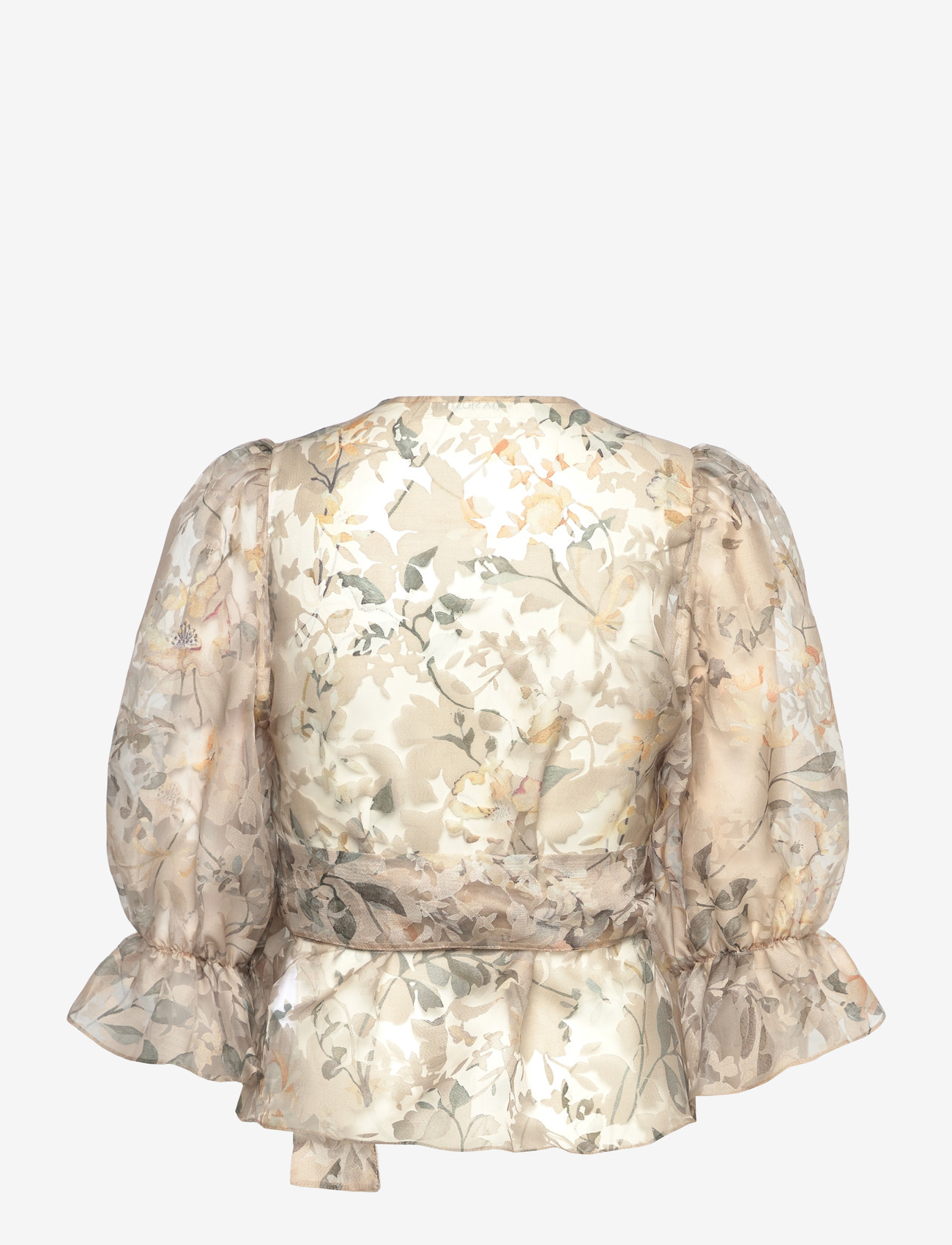Ida Sjöstedt - BETH BLOUSE - kurzämlige blusen - champagne meadow - 2
