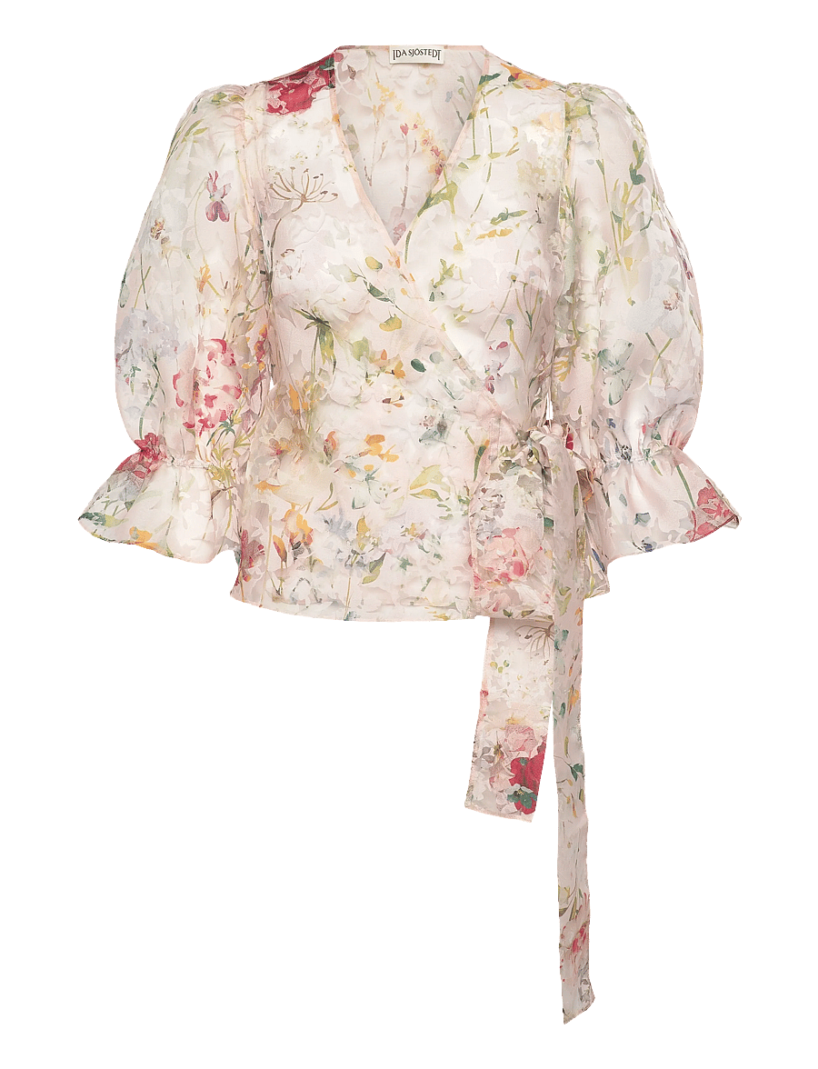 Ida Sjöstedt - BETH BLOUSE - lühikeste varrukatega pluusid - dainty floral - 1