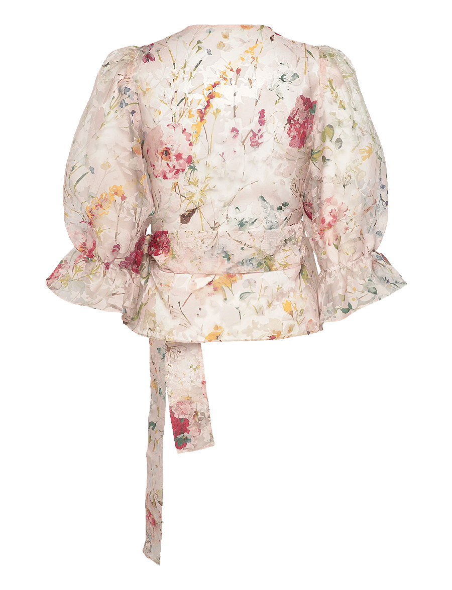 Ida Sjöstedt - BETH BLOUSE - lühikeste varrukatega pluusid - dainty floral - 2
