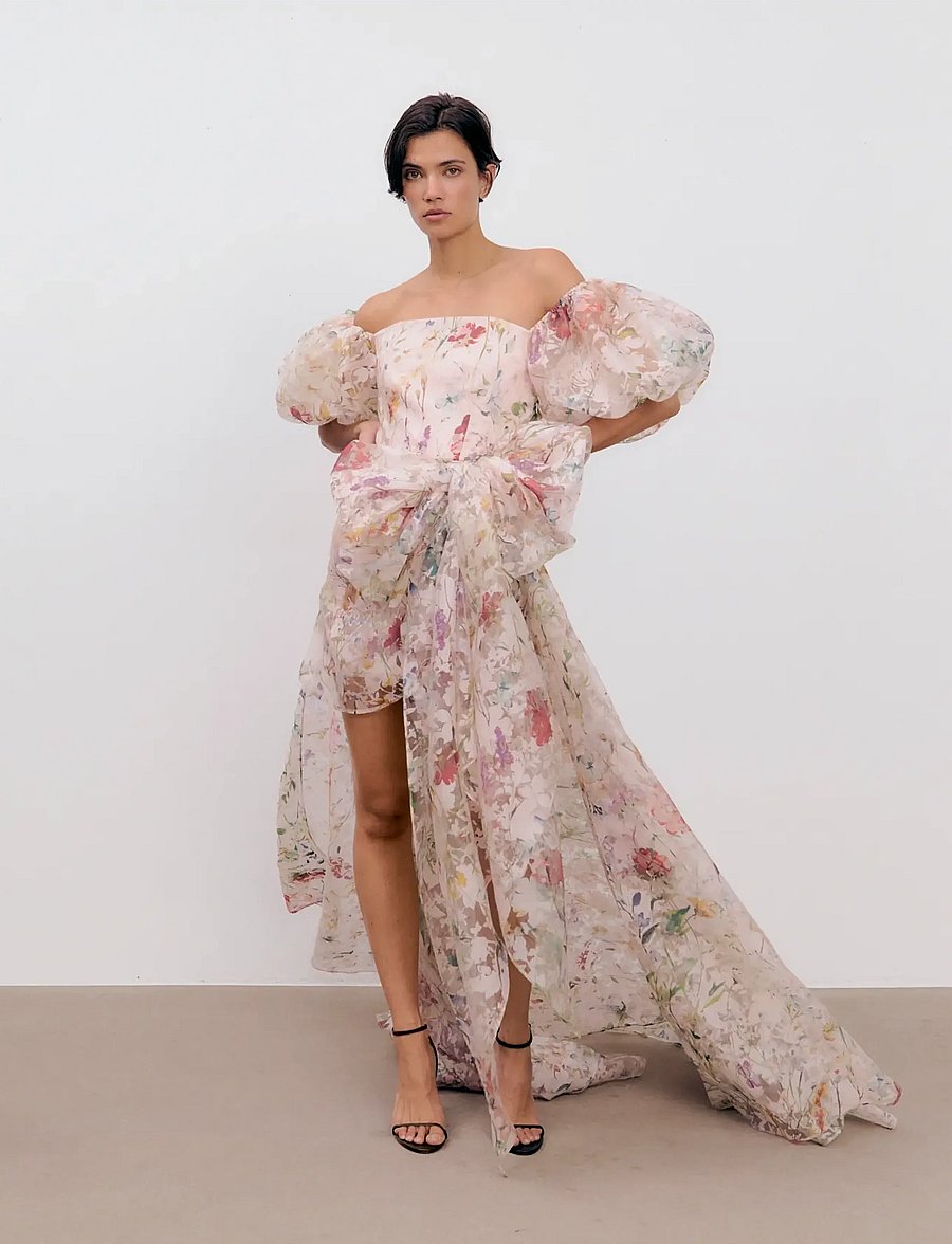Ida Sjöstedt - TIFFANY GOWN - maxikjoler - dainty floral - 0