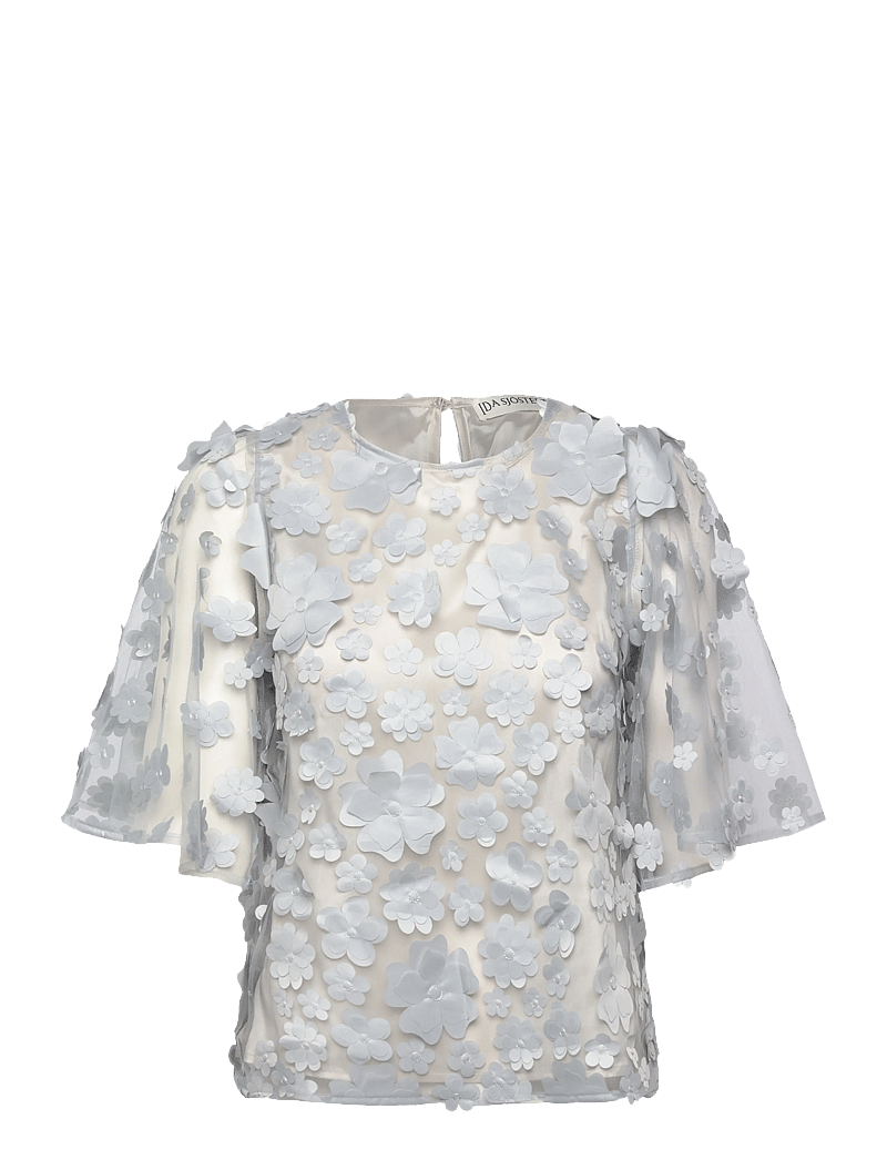 Ida Sjöstedt - MARION TOP - t-shirts - pearl blue - 1