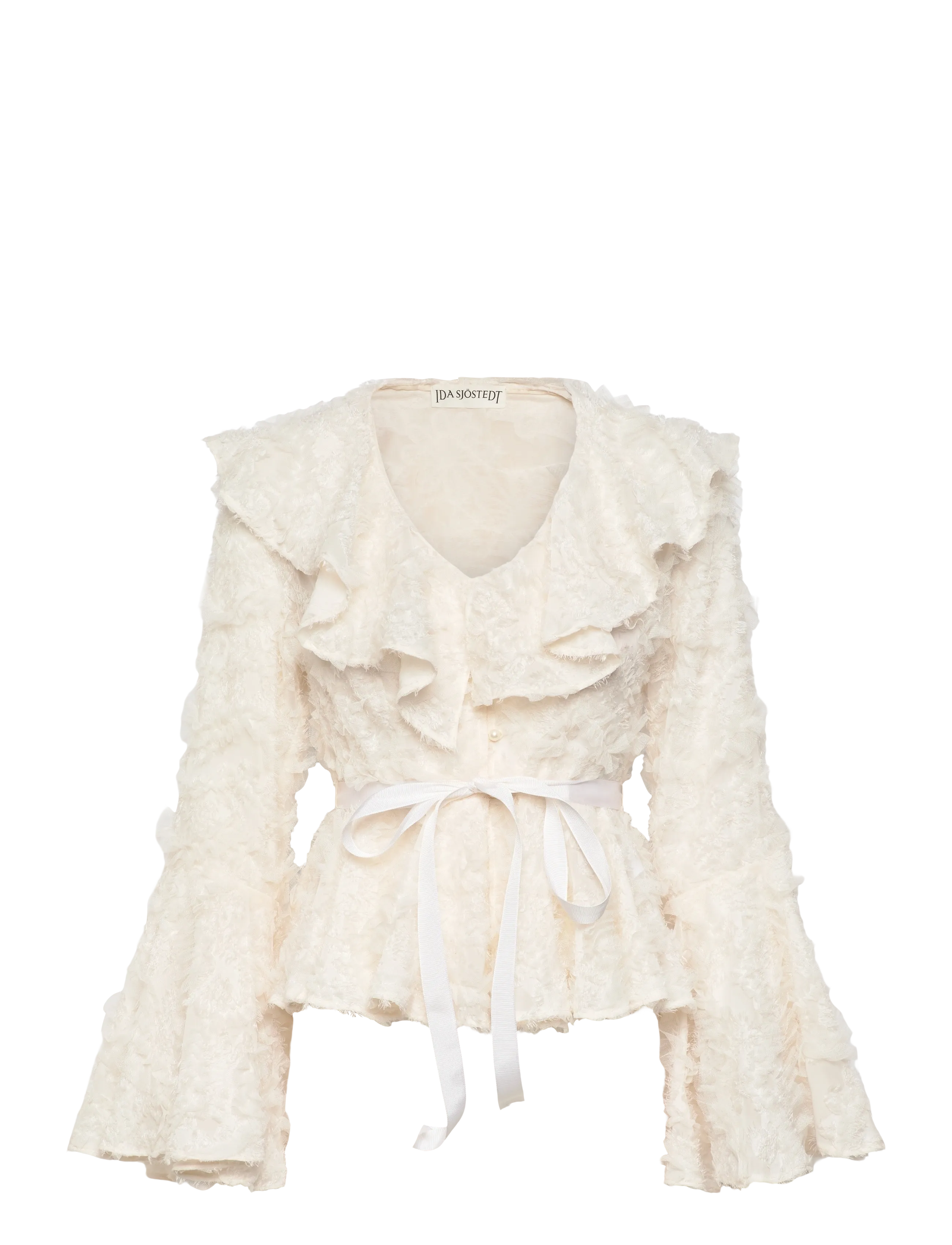 Ida Sjöstedt DESIREE BLOUSE - Bluser - CREAM WHITE / cream