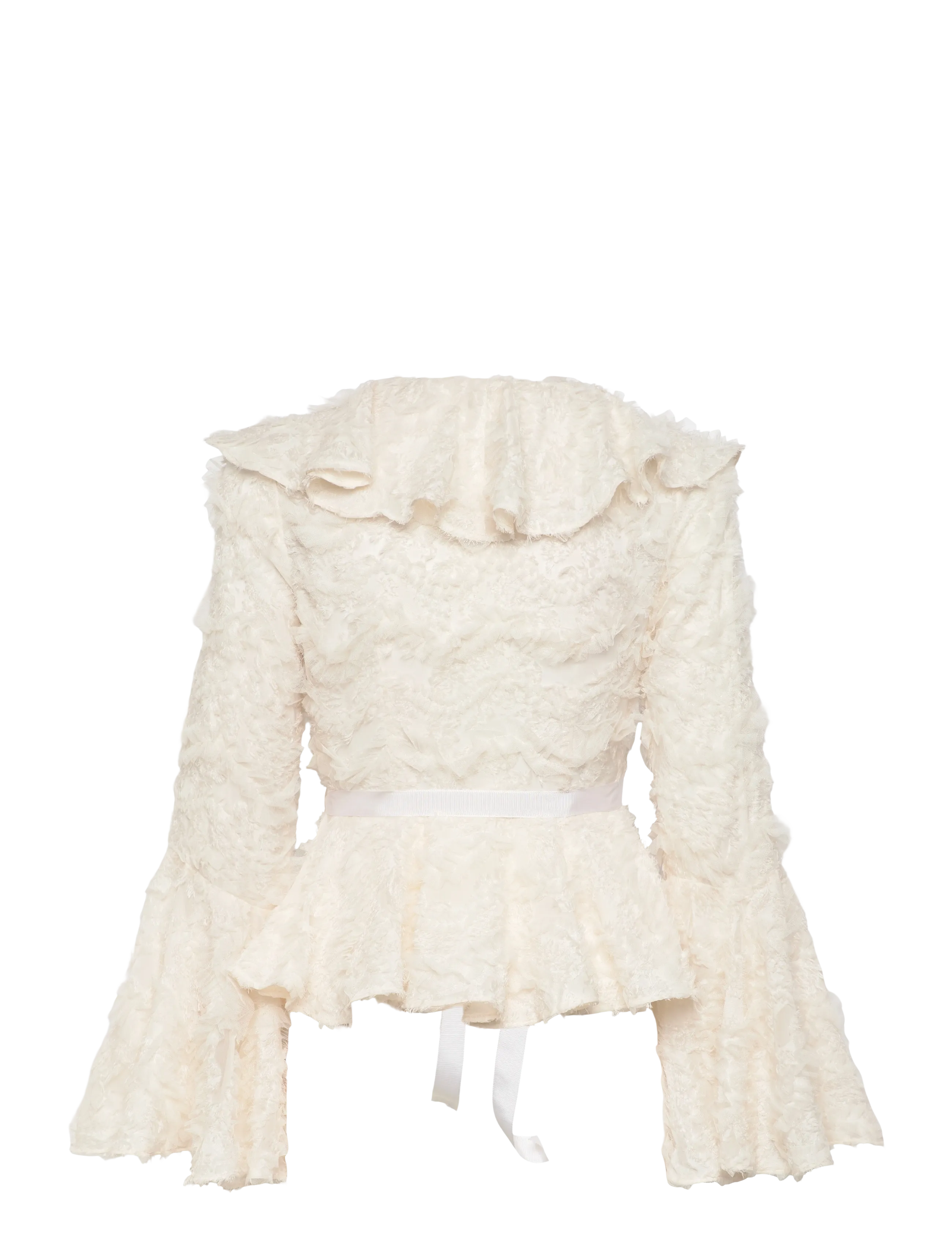 Ida Sjöstedt - DESIREE BLOUSE - pikkade varrukatega pluusid - cream white - 2